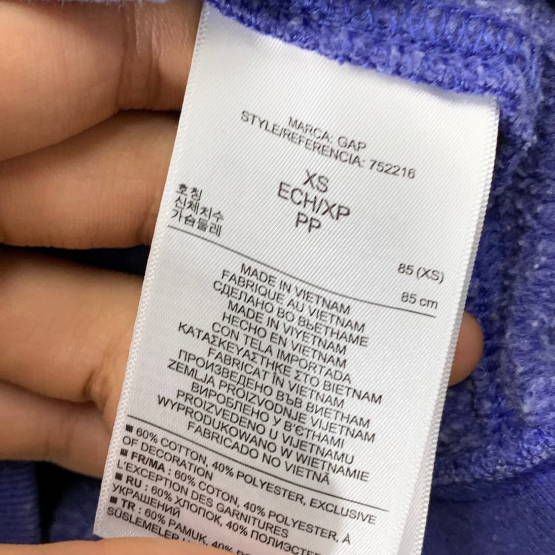 갭 우먼스 후드집업 상품이미지4