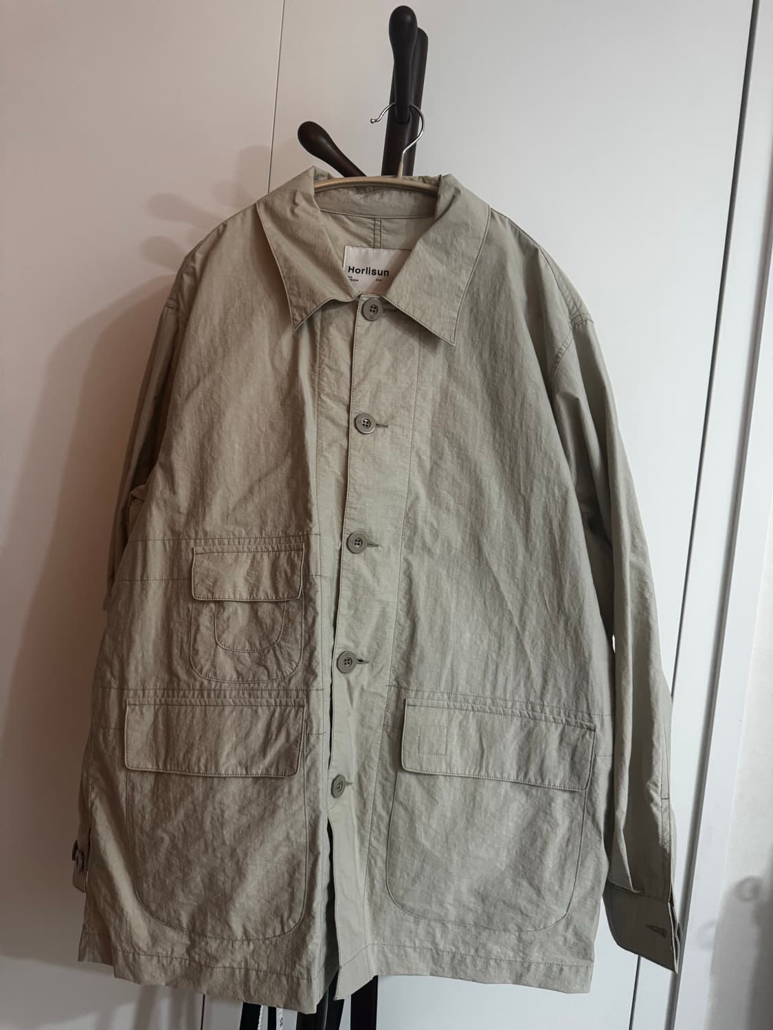 홀리선 스미스 워크자켓 그레이 베이지 m 상품이미지2