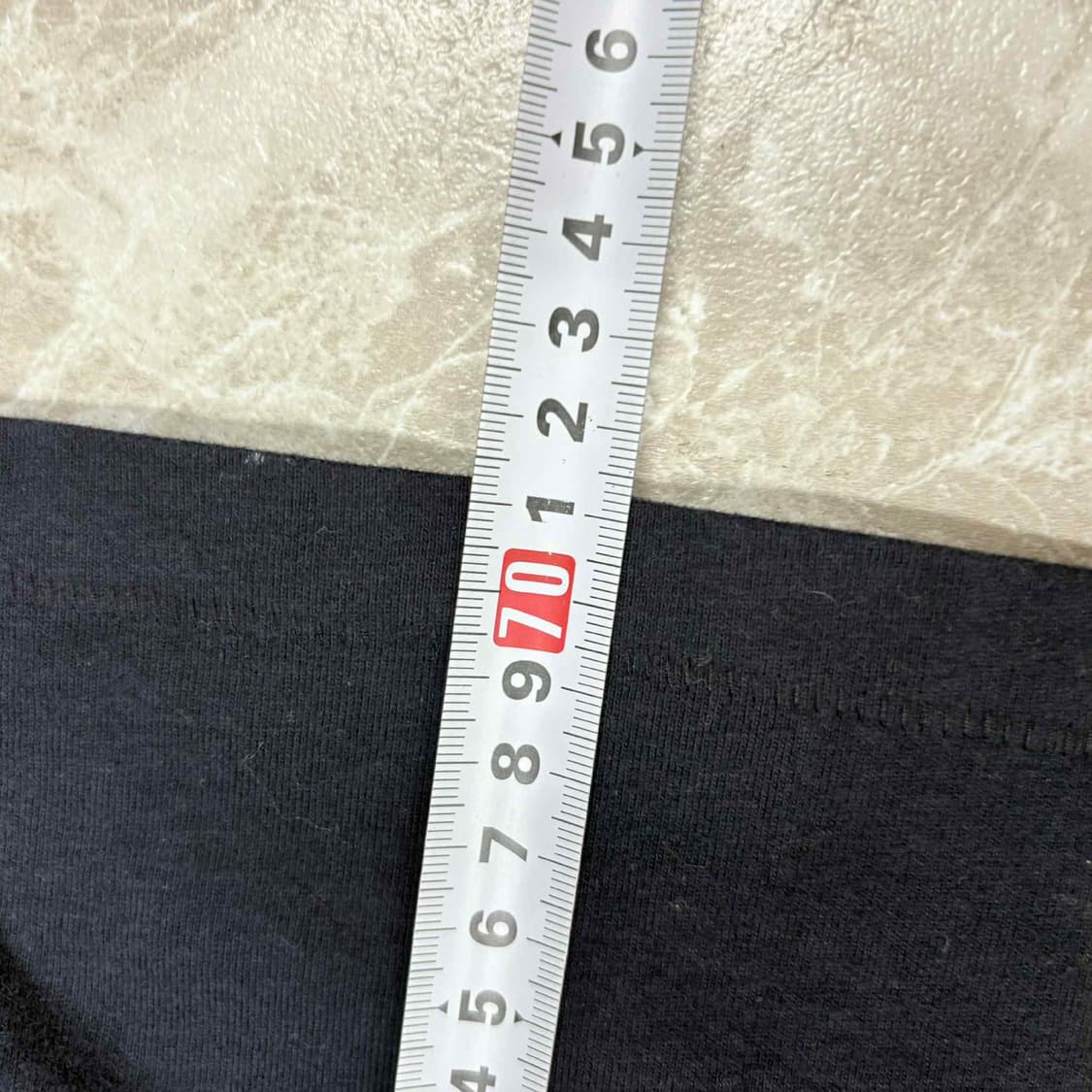 아베크롬비 y2k 네이비 올드스쿨 반팔 티셔츠(XL) 상품이미지5