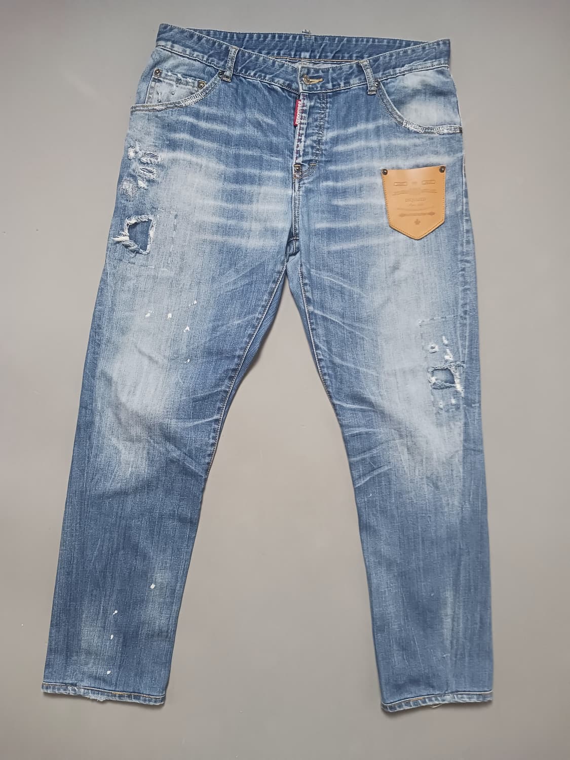 [50] 디스퀘어드2 래더포켓 레귤러진 청바지 34 35 상품이미지1