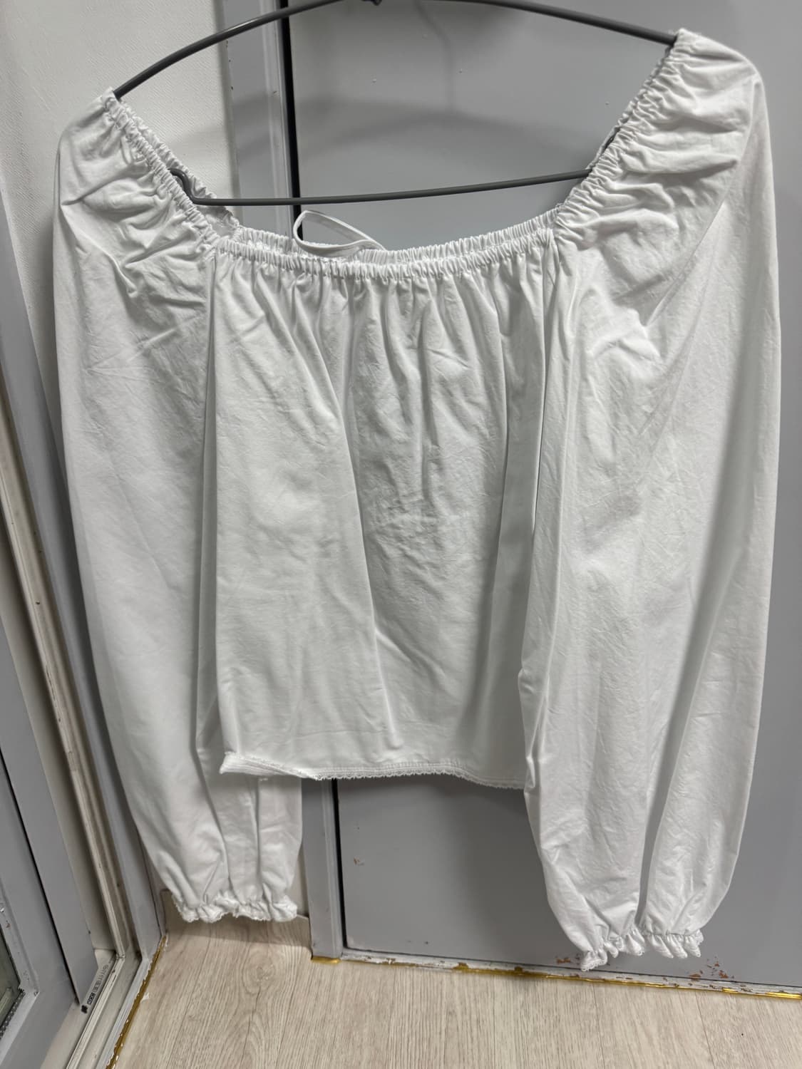 zaenio 제니오 웬디 투웨이 블라우스 화이트 새상품 상품이미지9