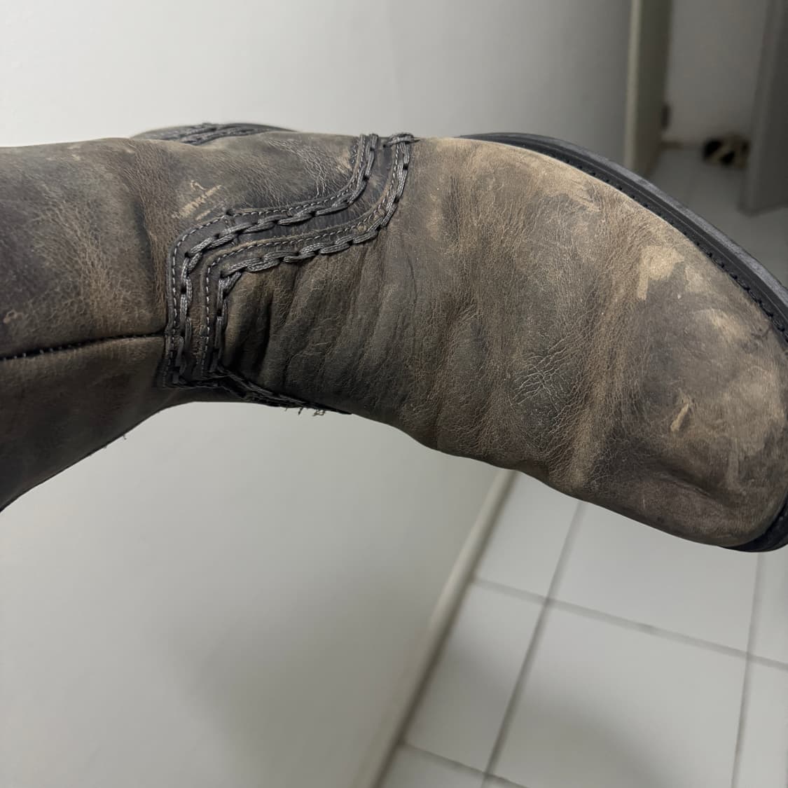 bedstu 레볼루션 디스트레스드 웨스턴 첼시 부츠 상품이미지5