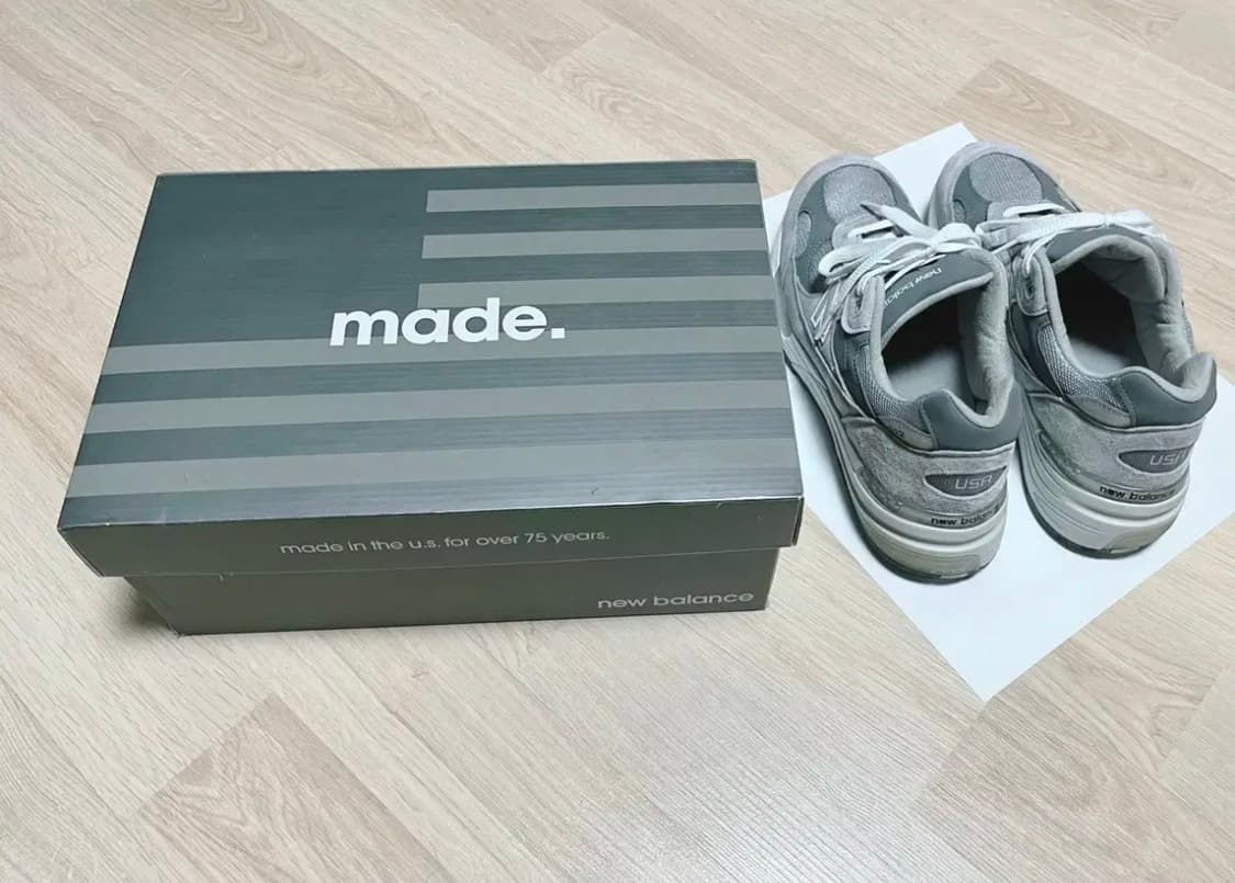 뉴발란스 992 메이드 인 USA 그레이 M992GR 상품이미지9