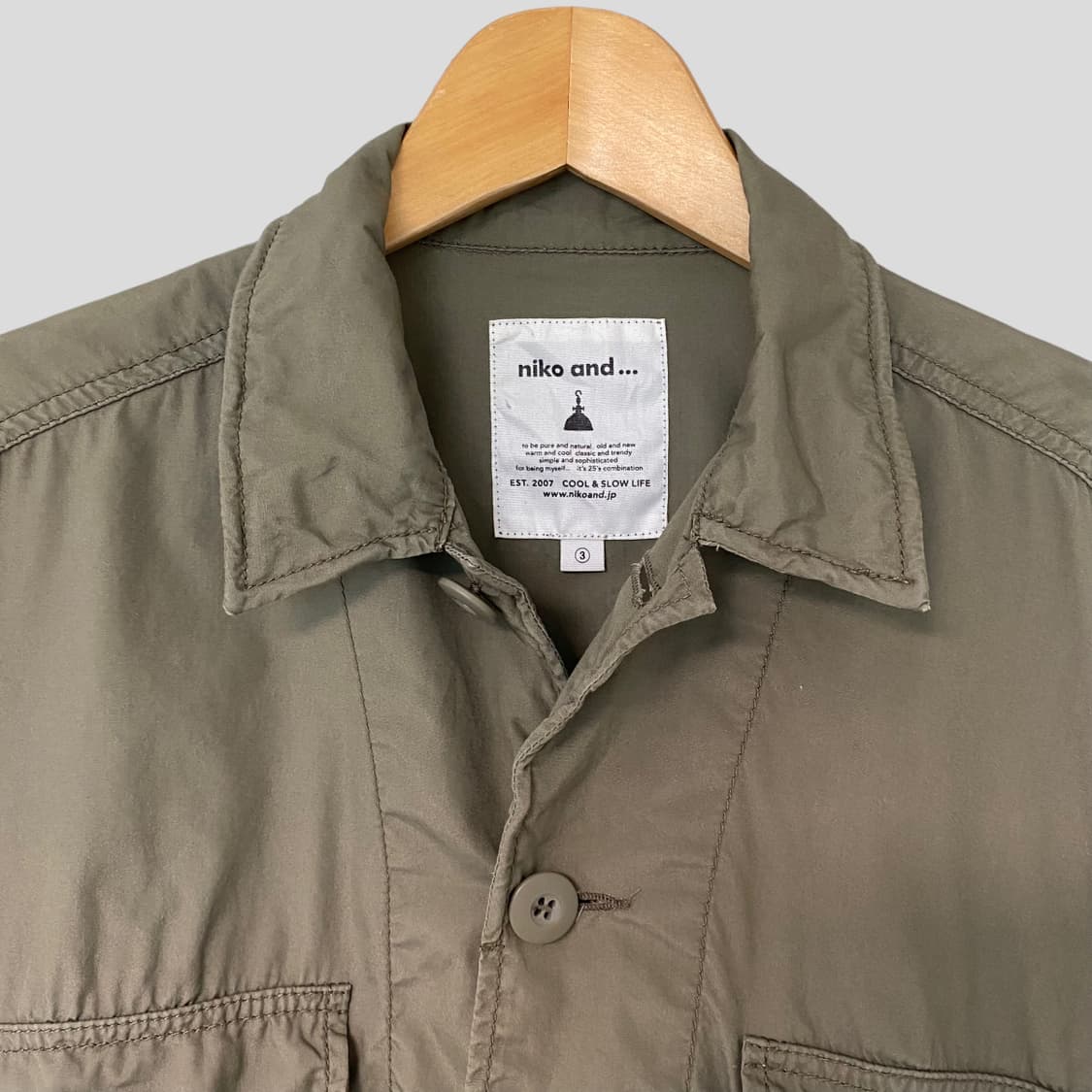 (3)니코앤드 밀리터리 bdu자켓 상품이미지3