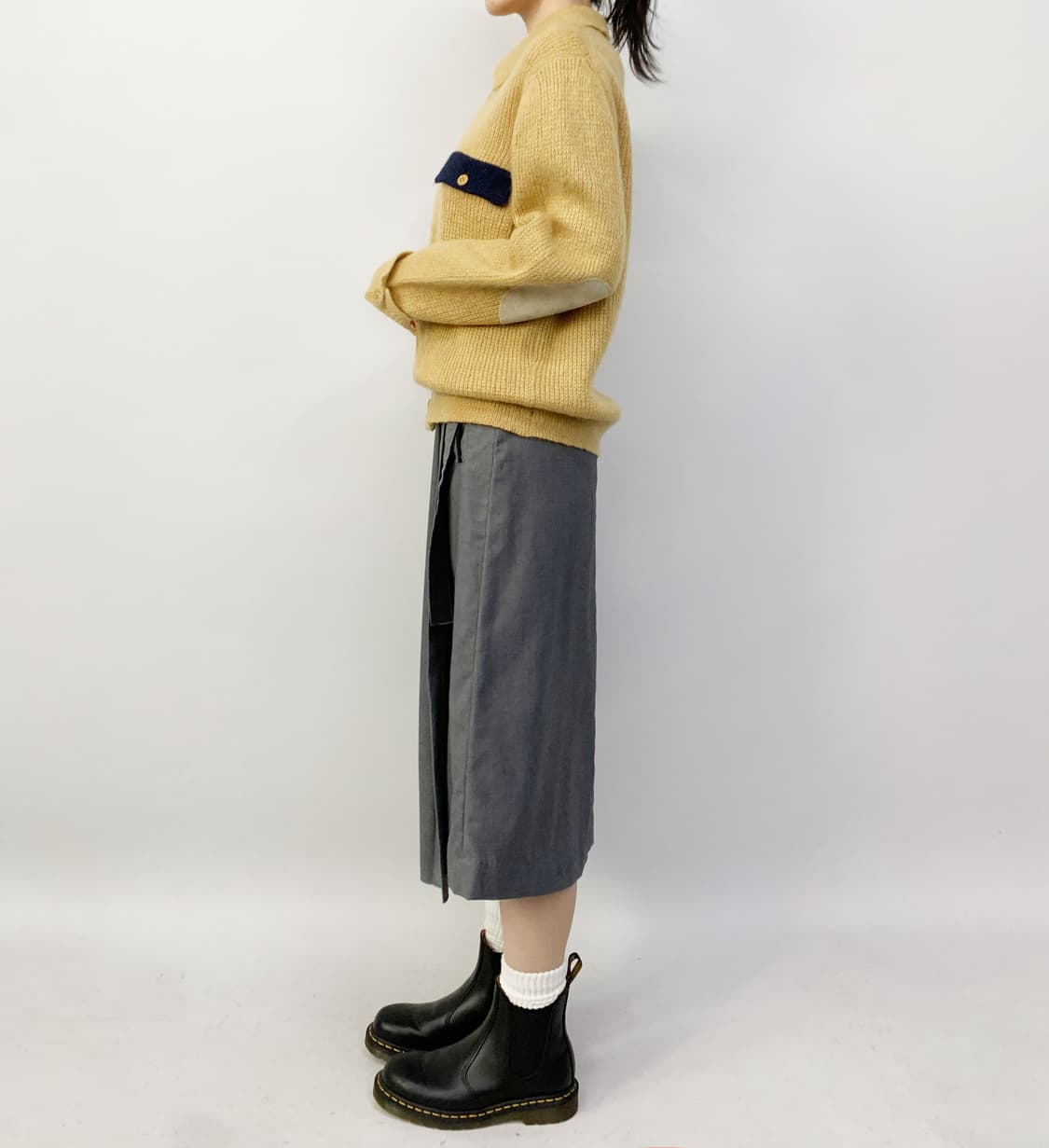 90's A MORITALIA CREATIONS 니트 가디건 상품이미지3