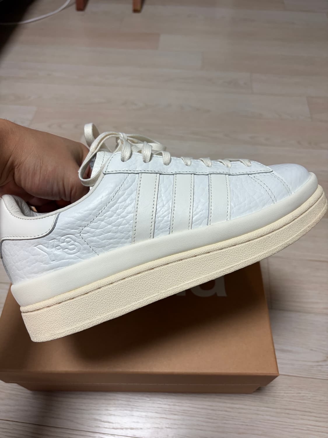 Y3 히쵸(Hicho) 코어화이트 크림화이트(1회 실착) 상품이미지6