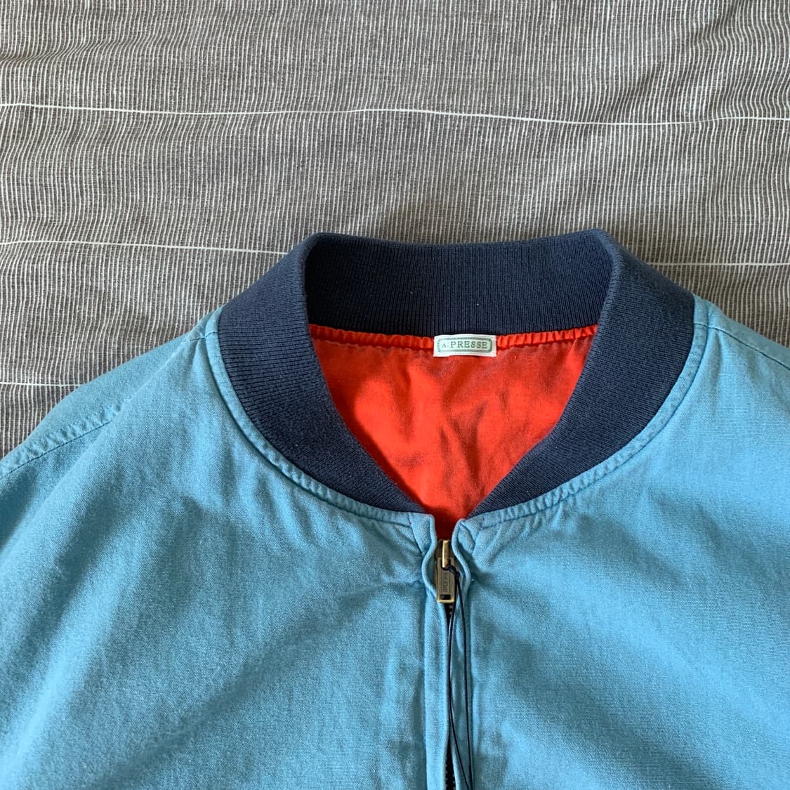 26ss Vintage Silk Cotton Test Pilot jkt 상품이미지4