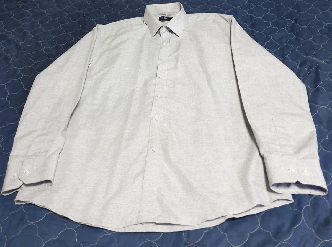 가르시아 정장 긴팔셔츠 그레이 (XL) 상품이미지1