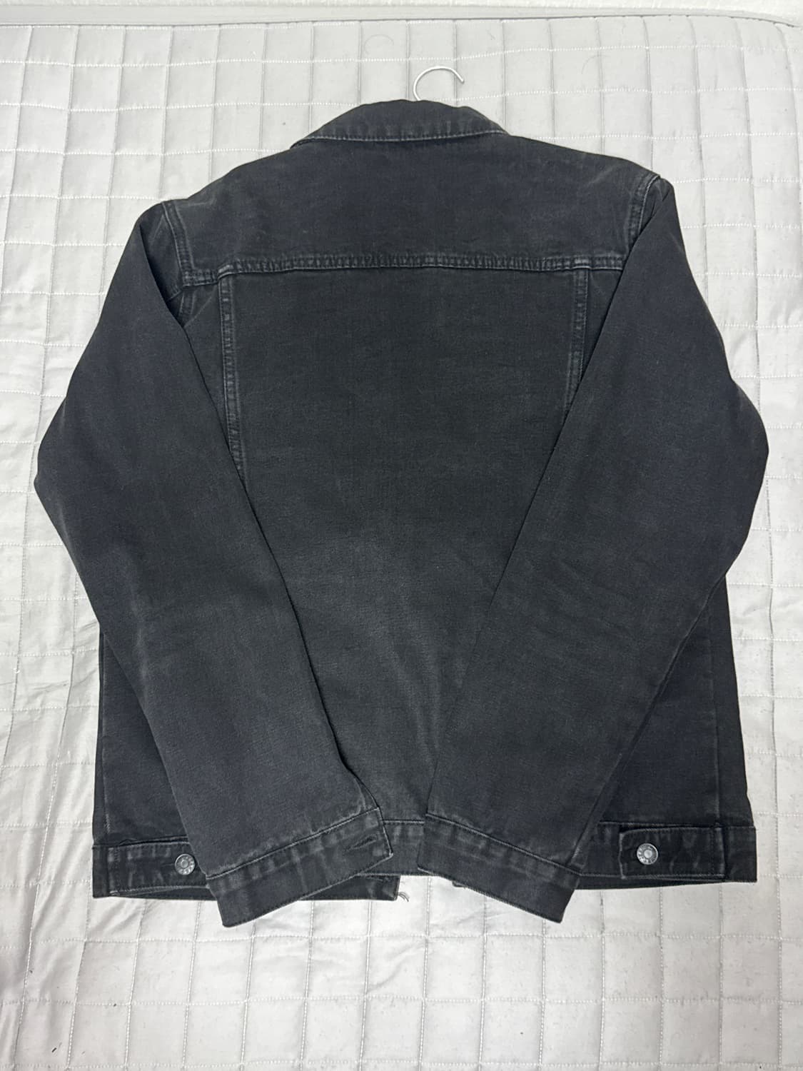 빈티지 흑청 트러커자켓 상품이미지2