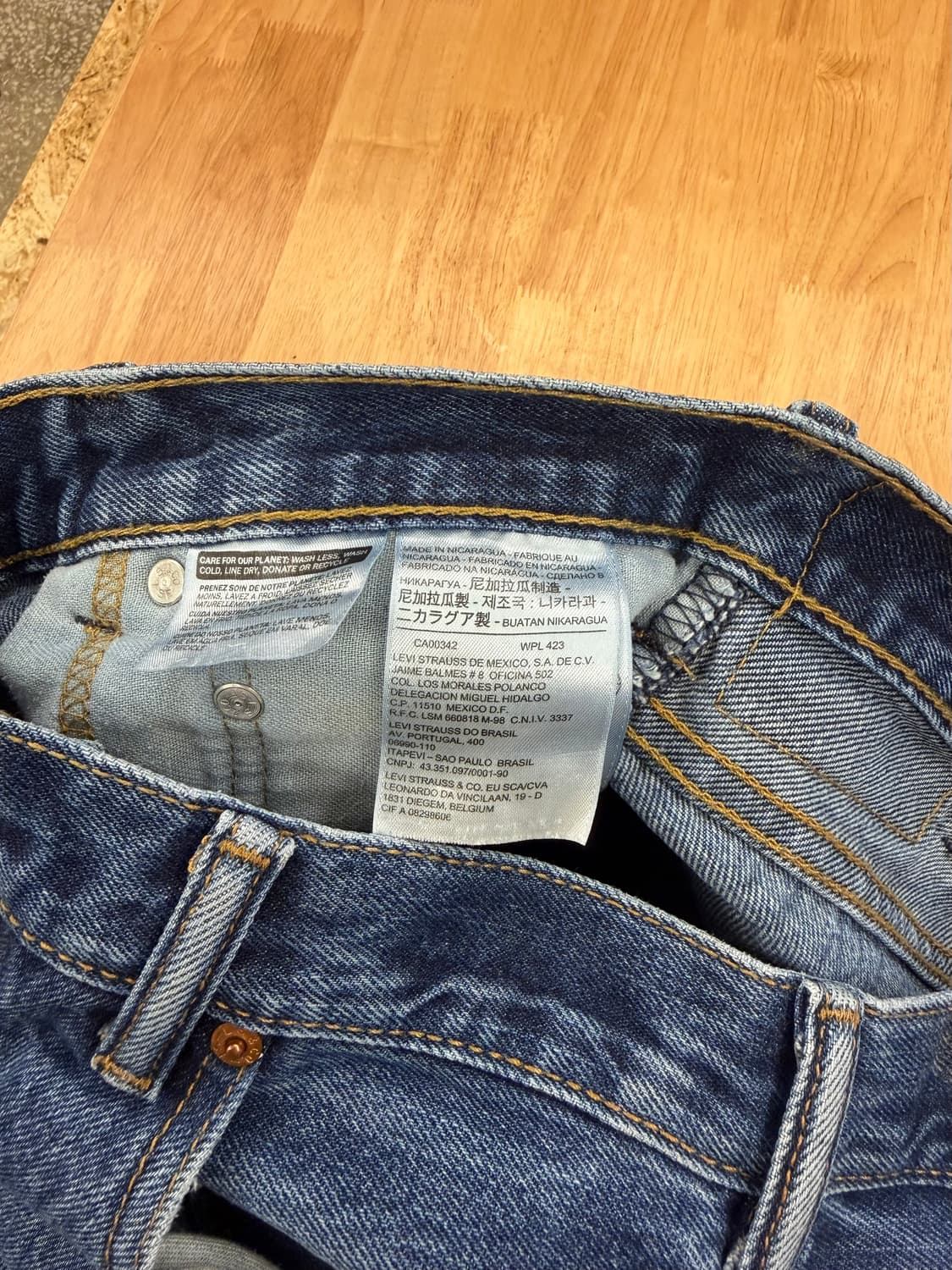 리바이스 517 데님 팬츠 상품이미지4