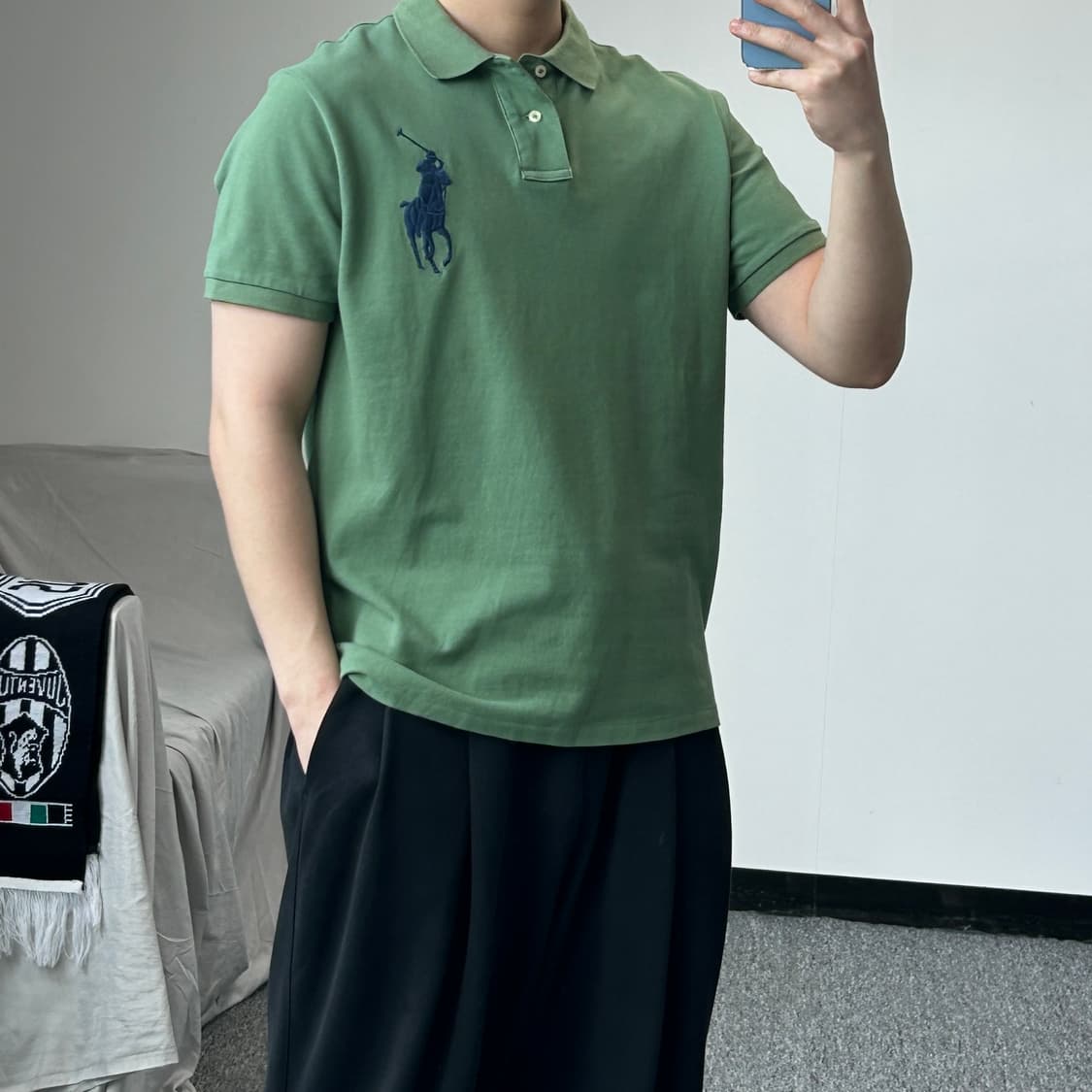 폴로 랄프로렌 빅포니 그린 반팔 PK 상품이미지8