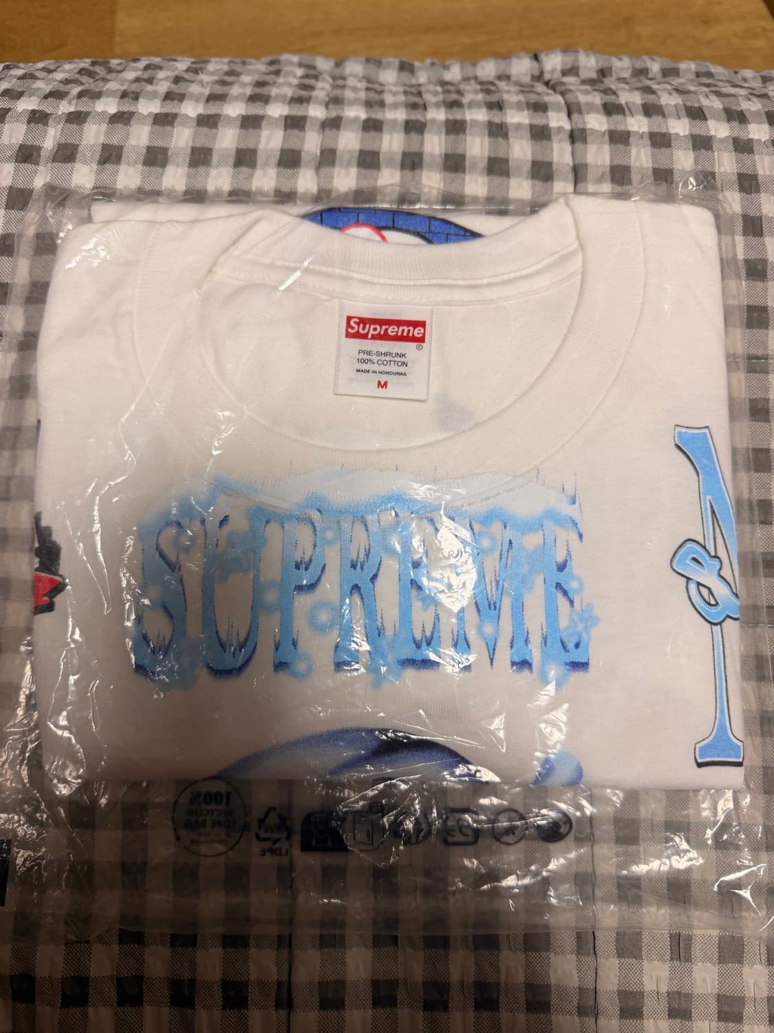 슈프림 플래쉬 티셔츠 화이트 - 26SS (M사이즈) 상품이미지1