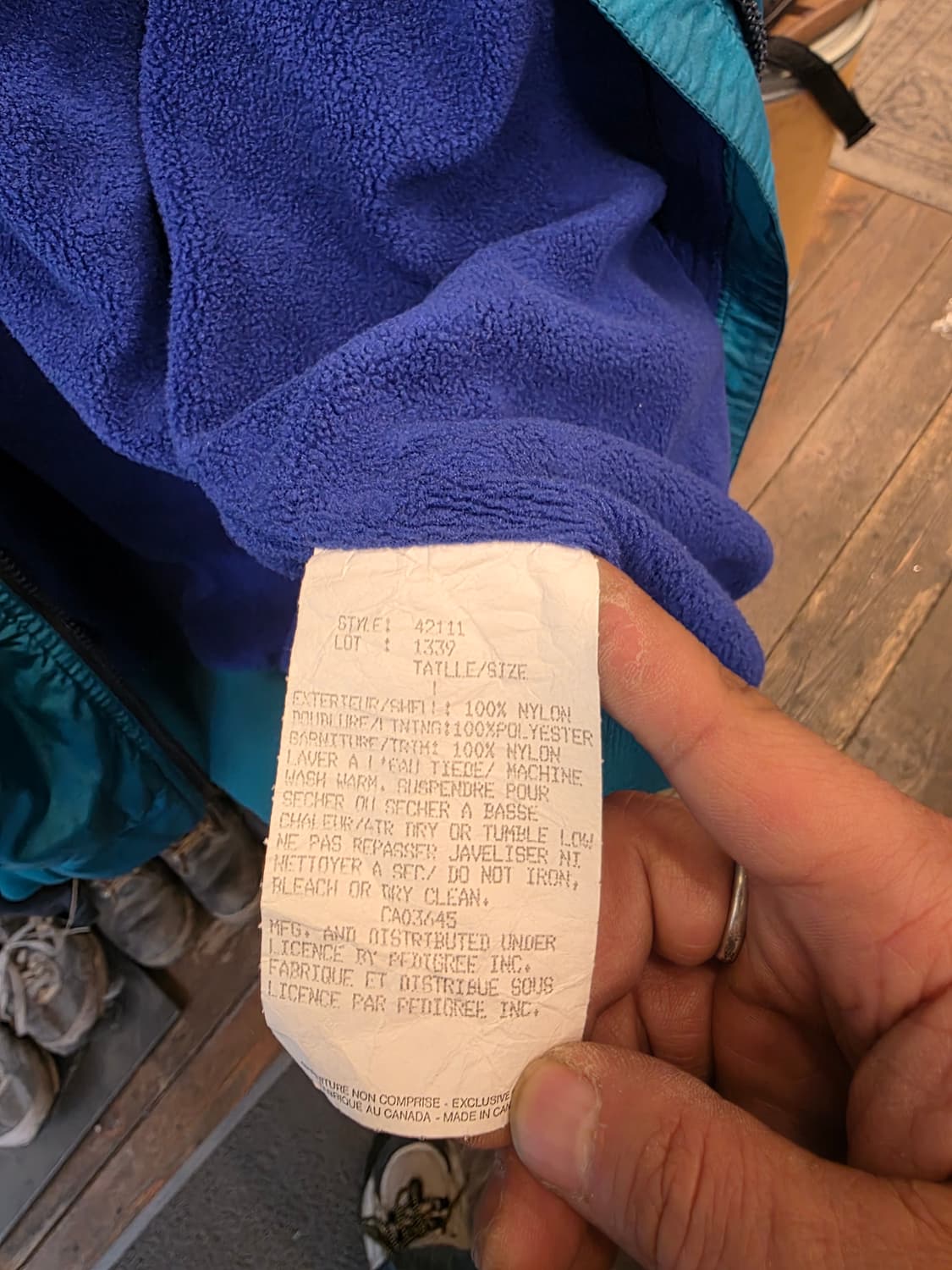 Z-519 파타고니아 신칠라 쉘드 봄버 자켓  상품이미지7