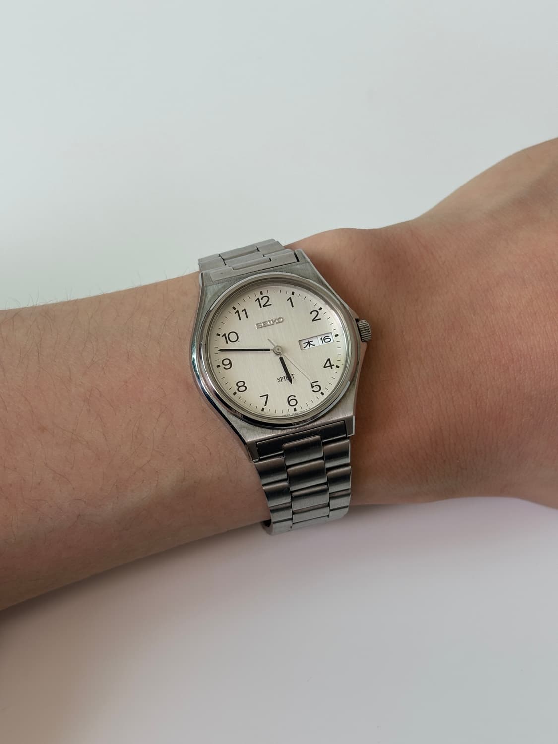 1990s Spirit Arabic Index Silver Quartz 상품이미지8