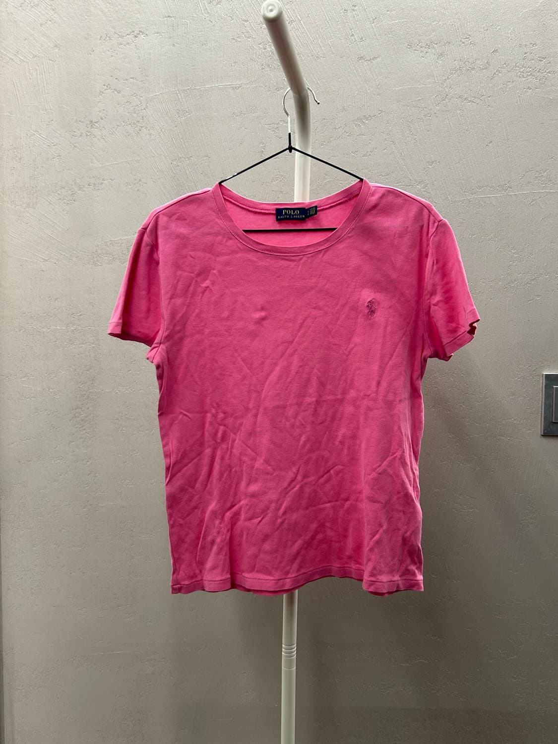 폴로 랄프로렌 핑크 반팔 티셔츠 상품이미지2