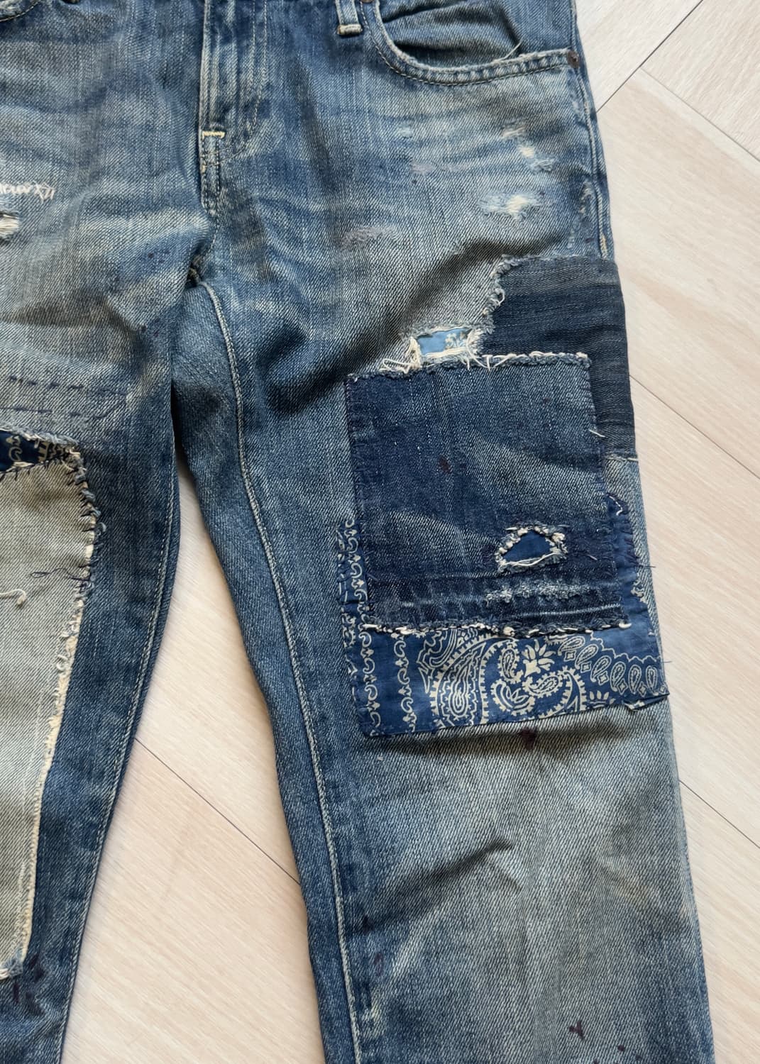 [POLO BY RALPH LAUREN] patch denim pants 상품이미지4