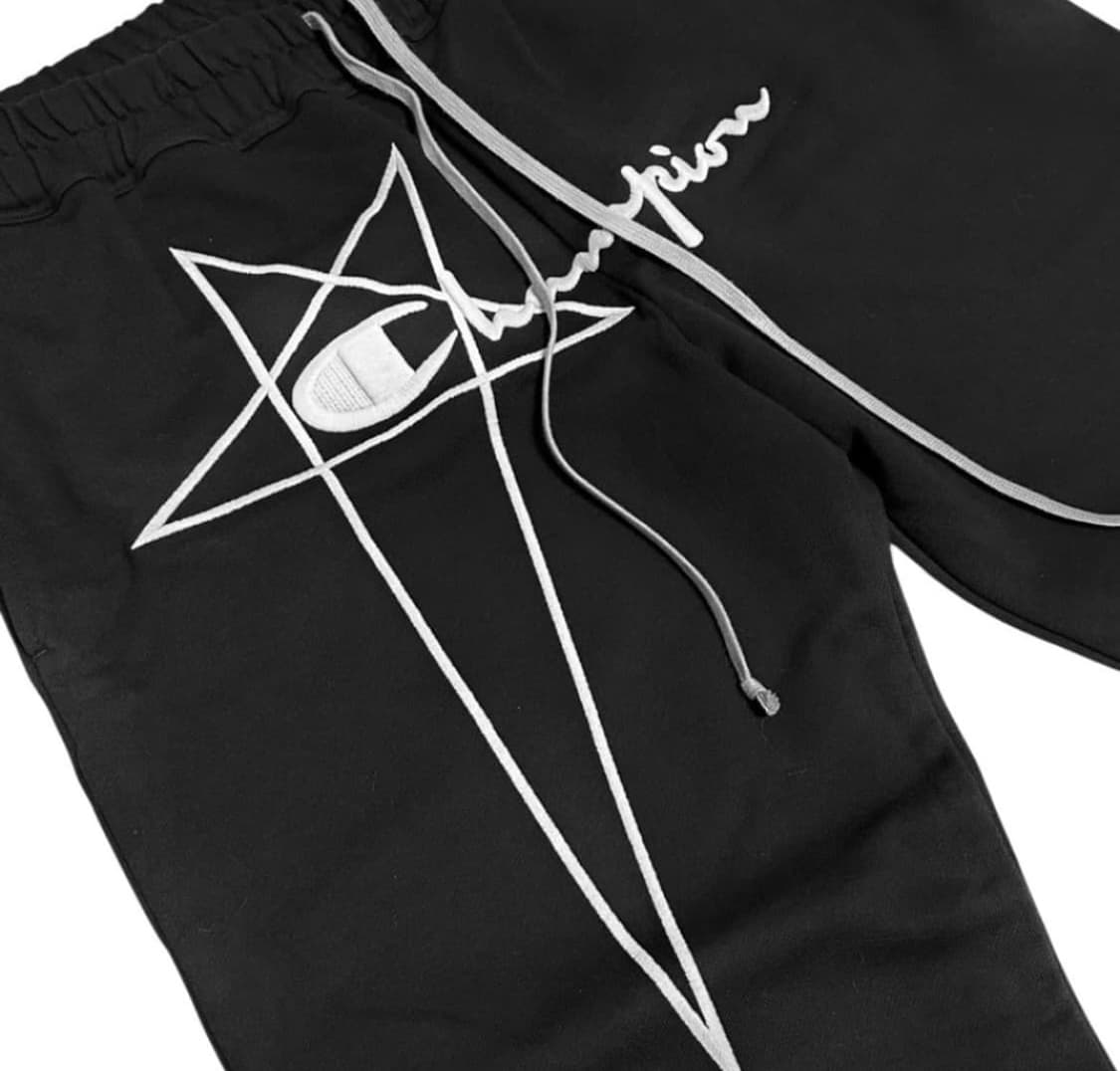 Rick owens x champion 트랙 팬츠 상품이미지2