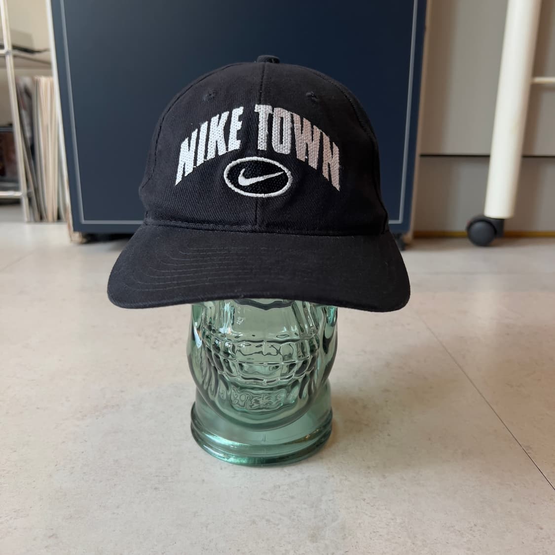 빈티지 00s Nike Town 로고 캡 상품이미지4