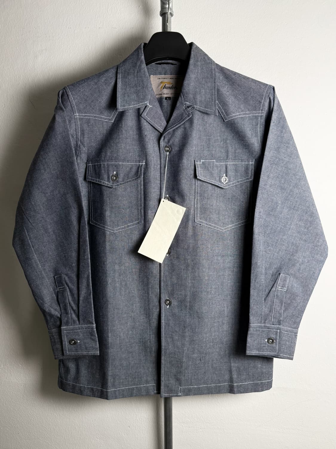 Vintage Thunder Cotton Work Jacket 상품이미지1