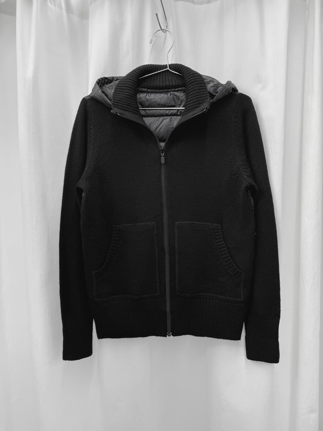 merveilleux vente 패디드 니트 후드 자켓 상품이미지1