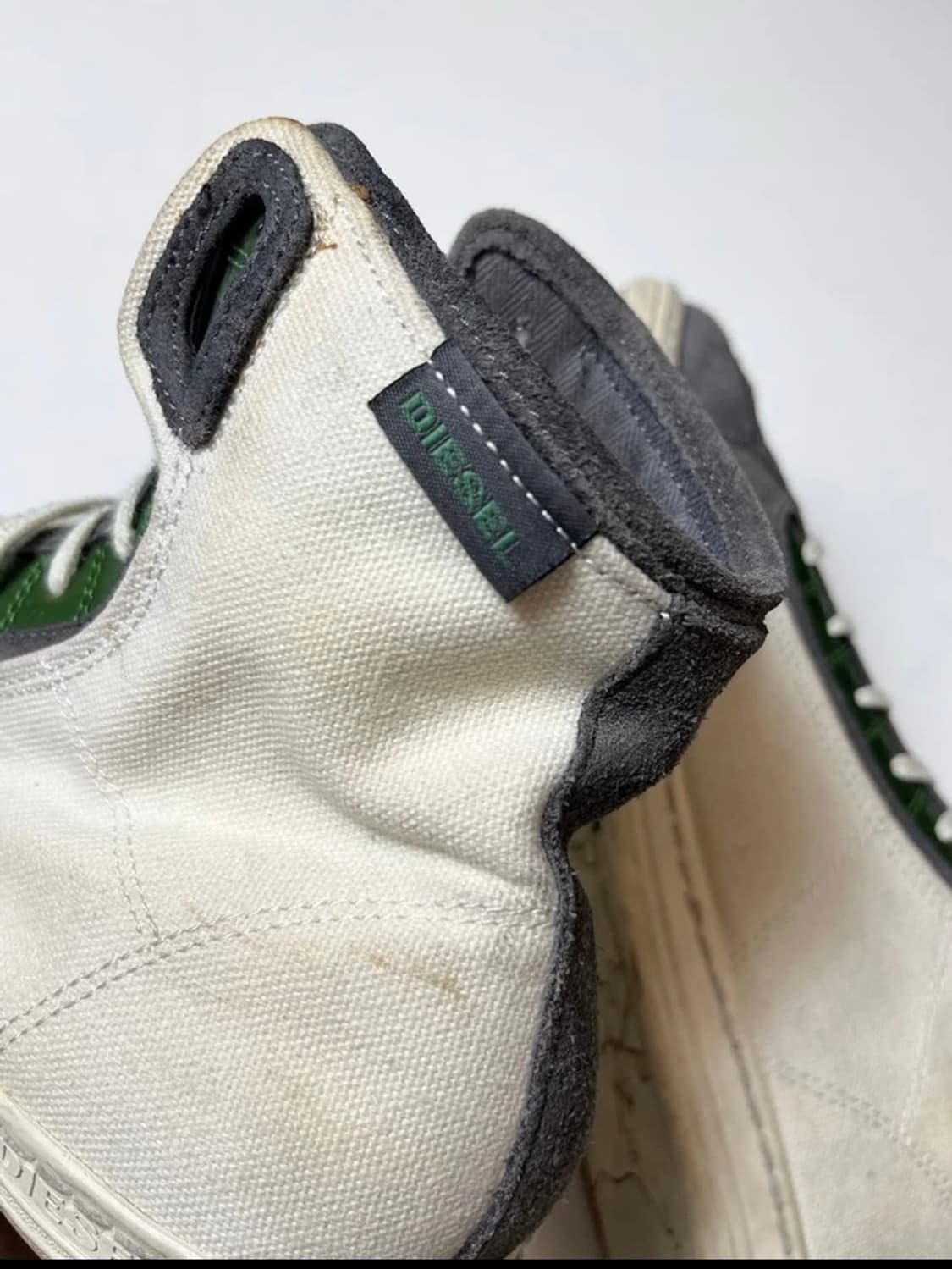 디젤 00's 바이크 배색 하이탑 스니커 즈 Q1406 상품이미지7