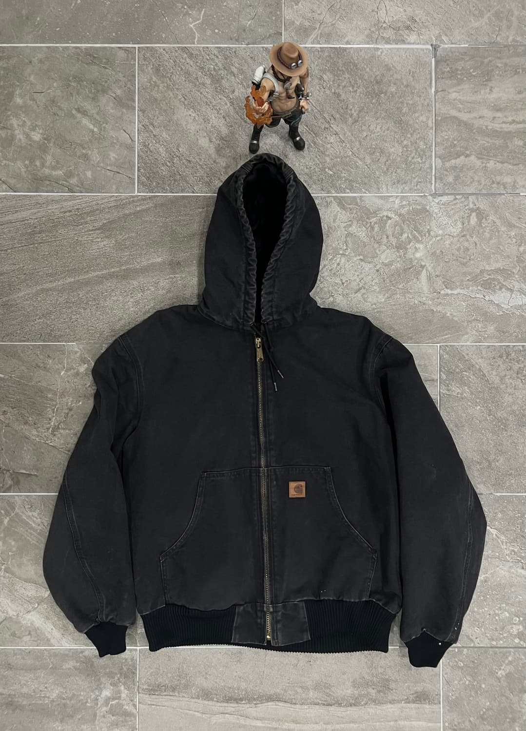 (L) 칼하트 후드 덕 액티브 자켓 J130 BLK 블랙 상품이미지1