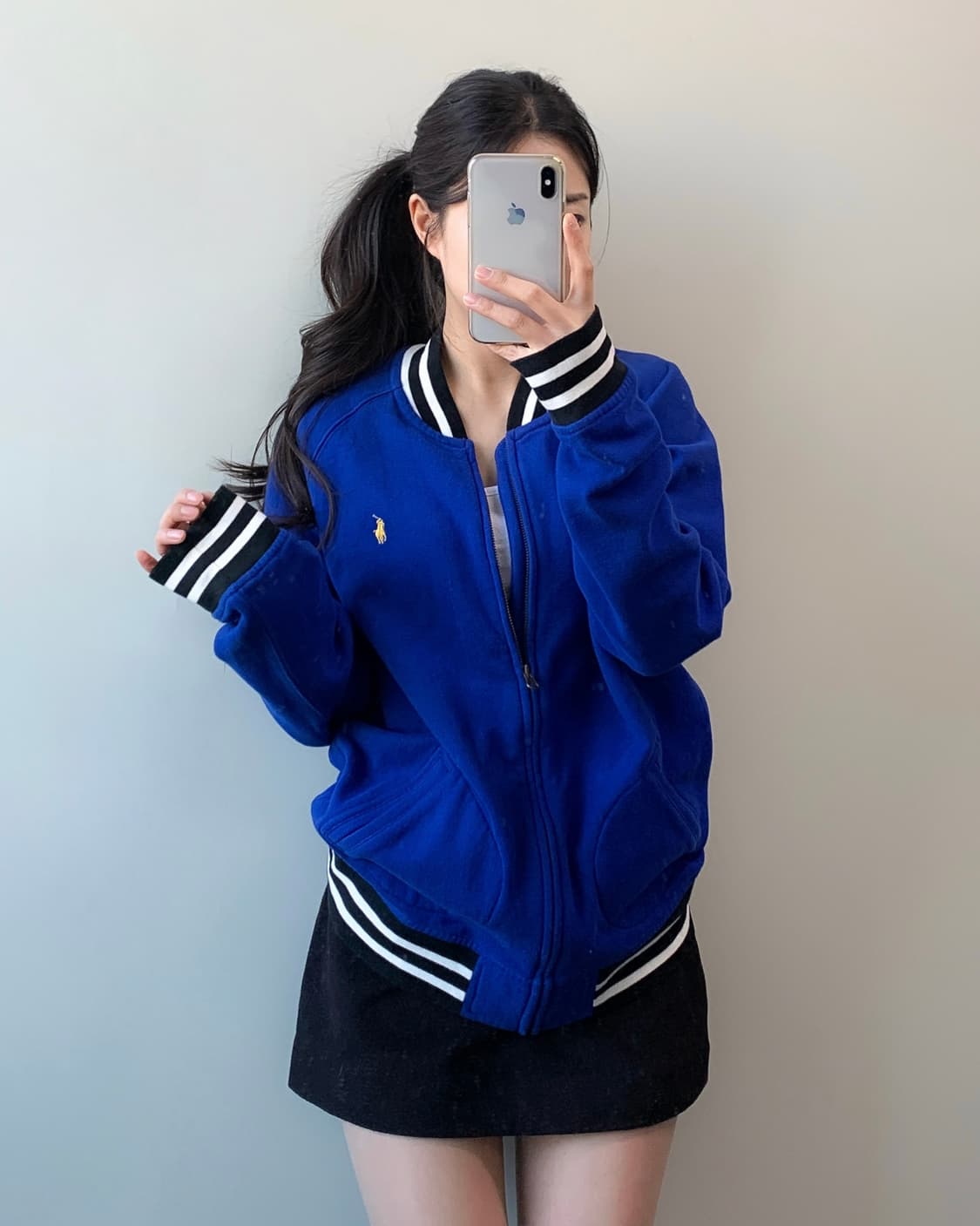 폴로 코튼 집업 상품이미지2