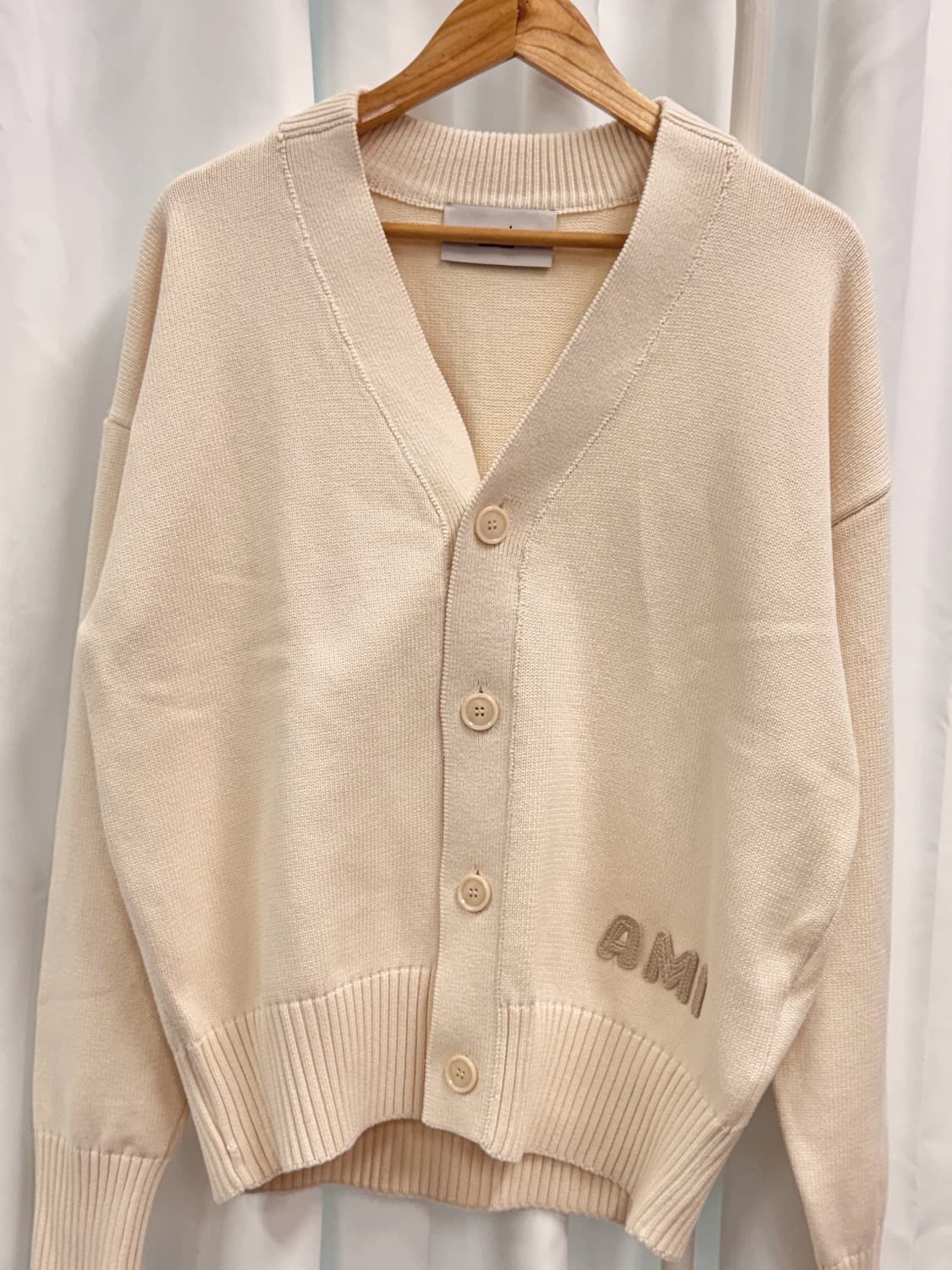 ✨ [새상품] 아미 AMI 레터링 가디건 ✨ 상품이미지2