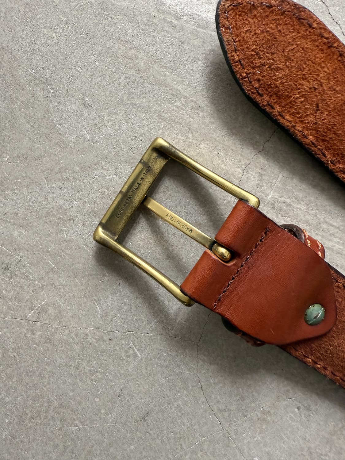 Vera Pelle Genuine Leather Belt 상품이미지3