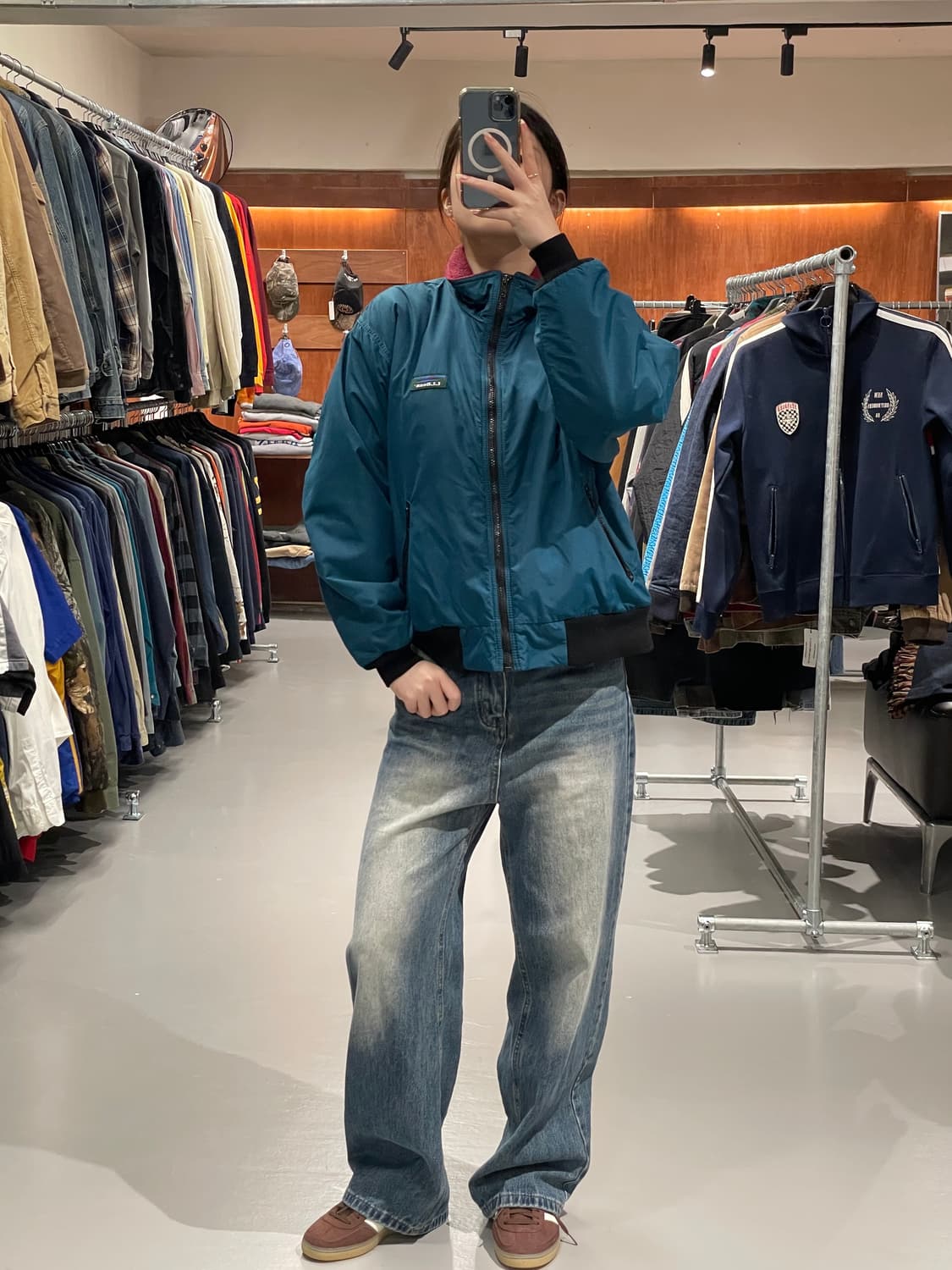L.L Bean 플리스 점퍼 자켓   상품이미지3