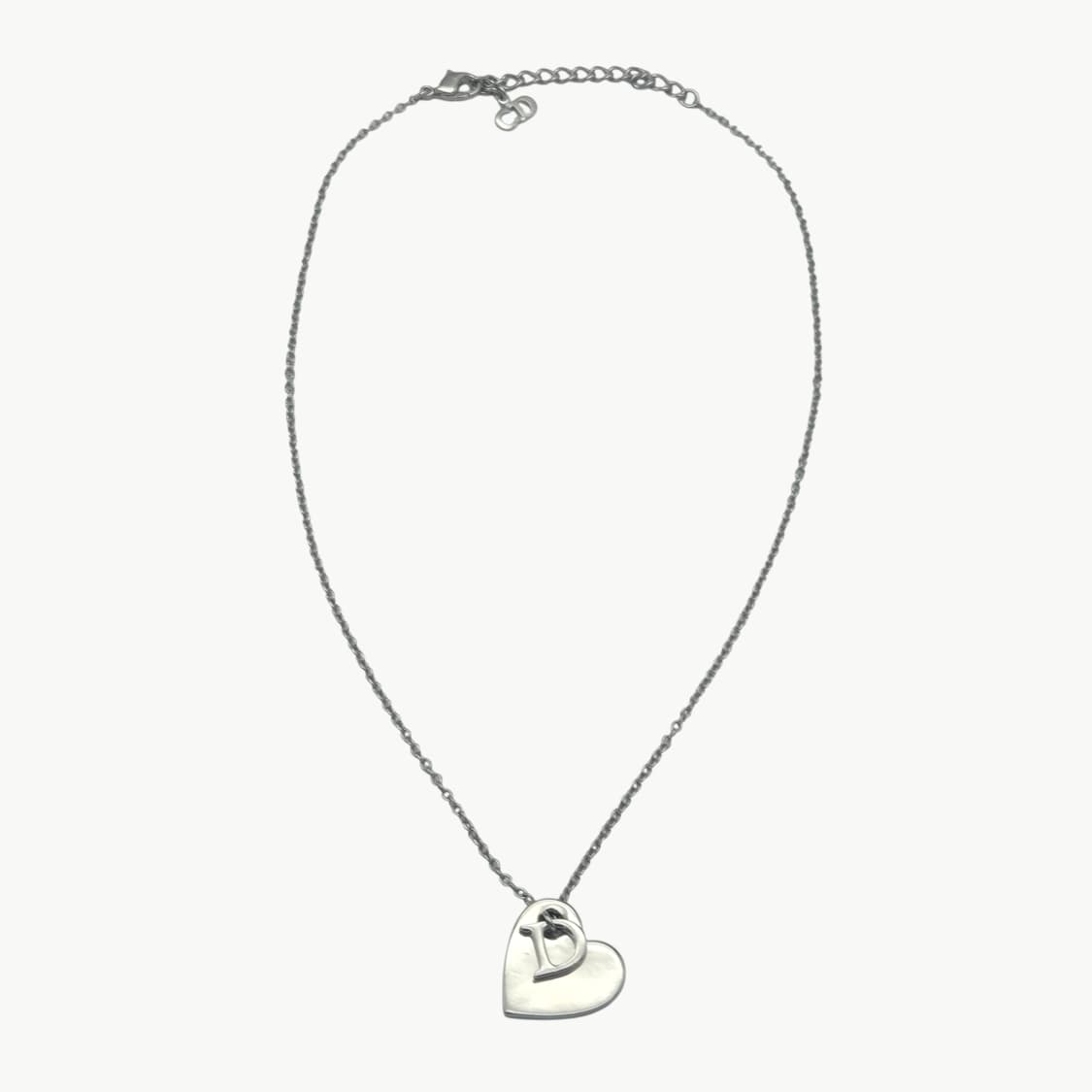 디올 하트 D이니셜 목걸이 상품이미지4