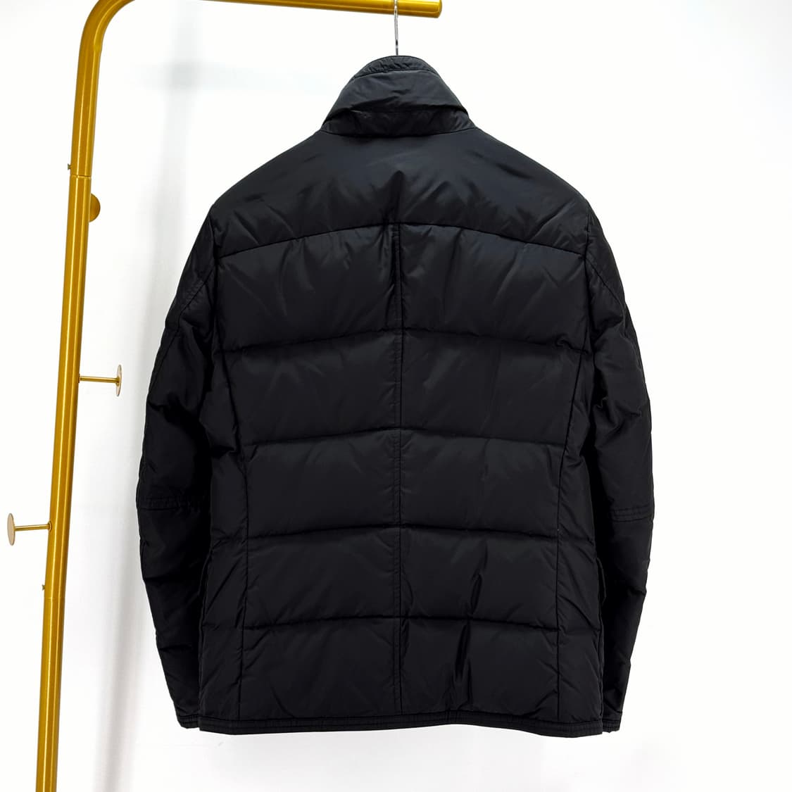 [2사이즈] 몽클레어 견장 패딩 집업 자켓 블랙 상품이미지5