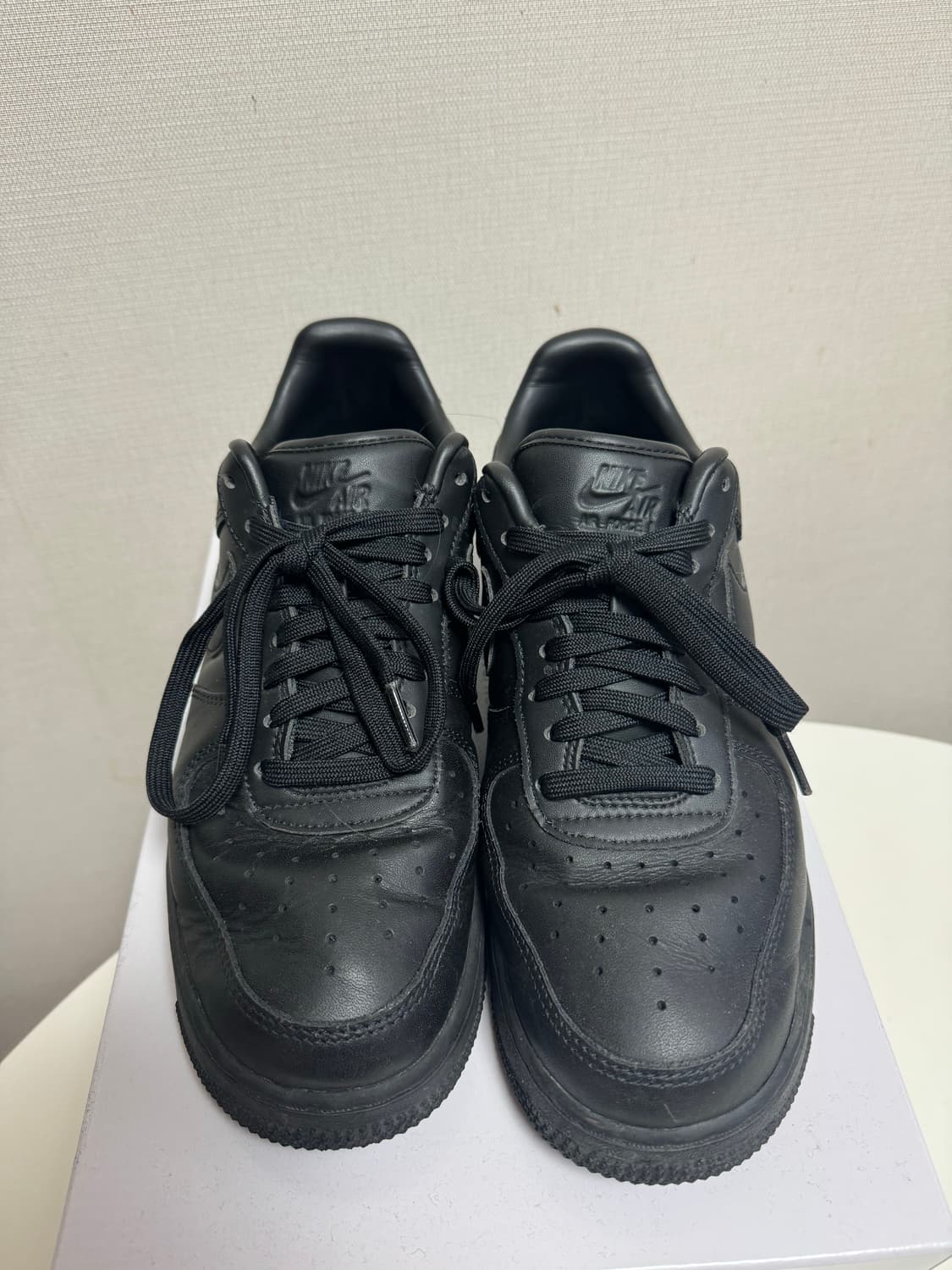 에어포스1 07 프레쉬 블랙 265 상품이미지1