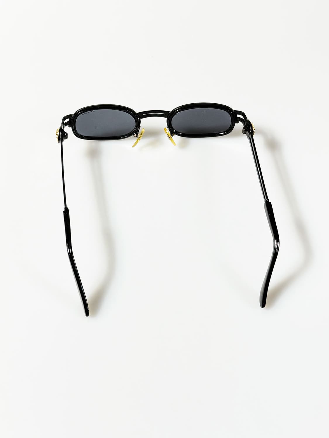 LOUIS SASA 블랙 골드 오벌 프레임 빈티지 선글라스 상품이미지6
