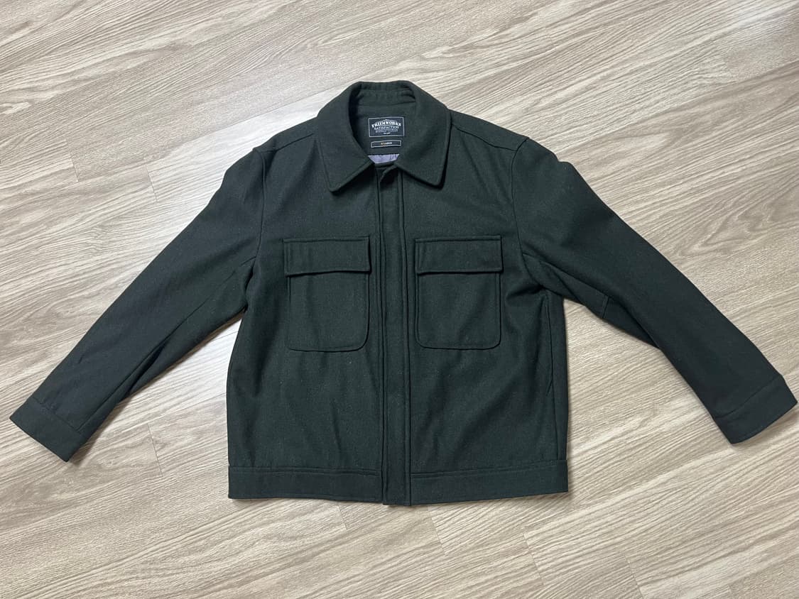 (XL)프리즘웍스 미니멀 멜튼 자켓 상품이미지2