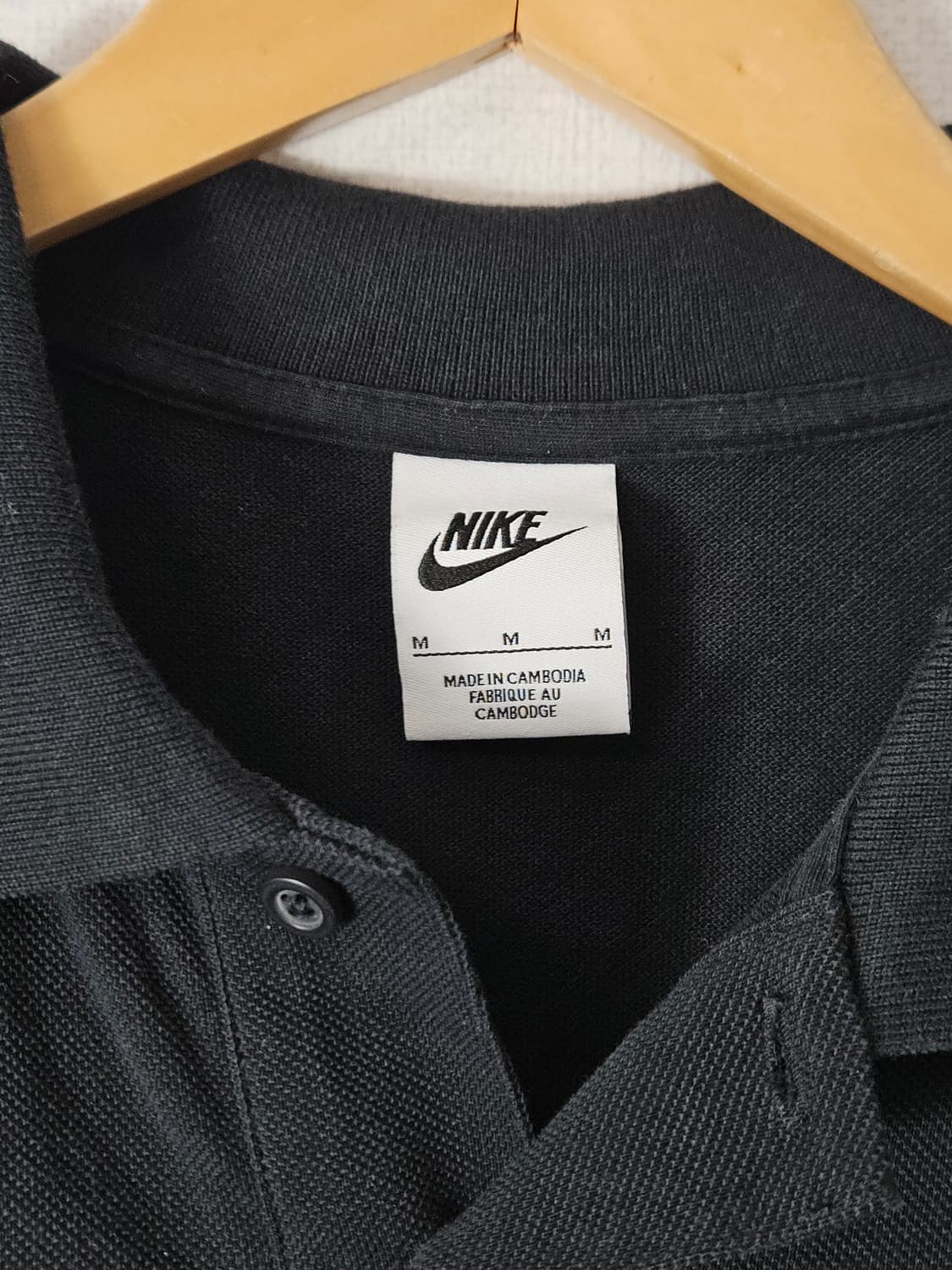 나이키 신형 자수 카라티 반팔 폴로 피케티 스포츠웨어 M 95 상품이미지2