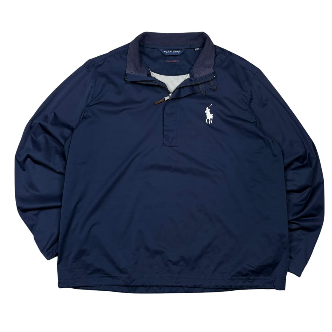 폴로 랄프로렌 네이비컬러 포니로고 하프집 웜업 상품이미지1