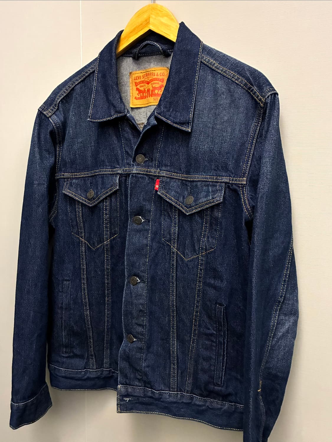 (M)리바이스 3세대 블랭크탭 진청 데님 트러커자켓 데님자켓 청자켓 상품이미지2