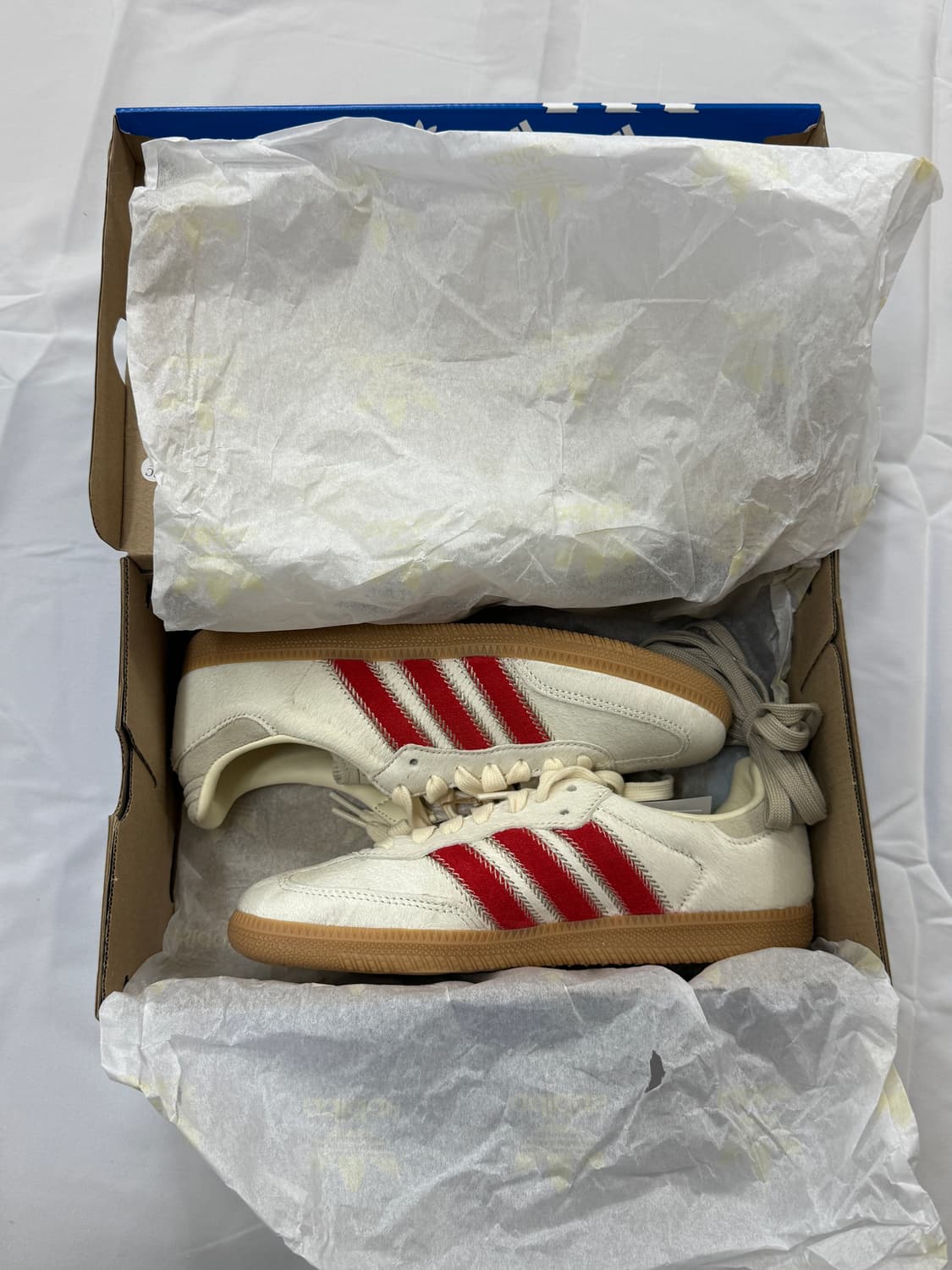 [새상품]아디다스 삼바 OG 베이지 크림 화이트 w250 상품이미지6