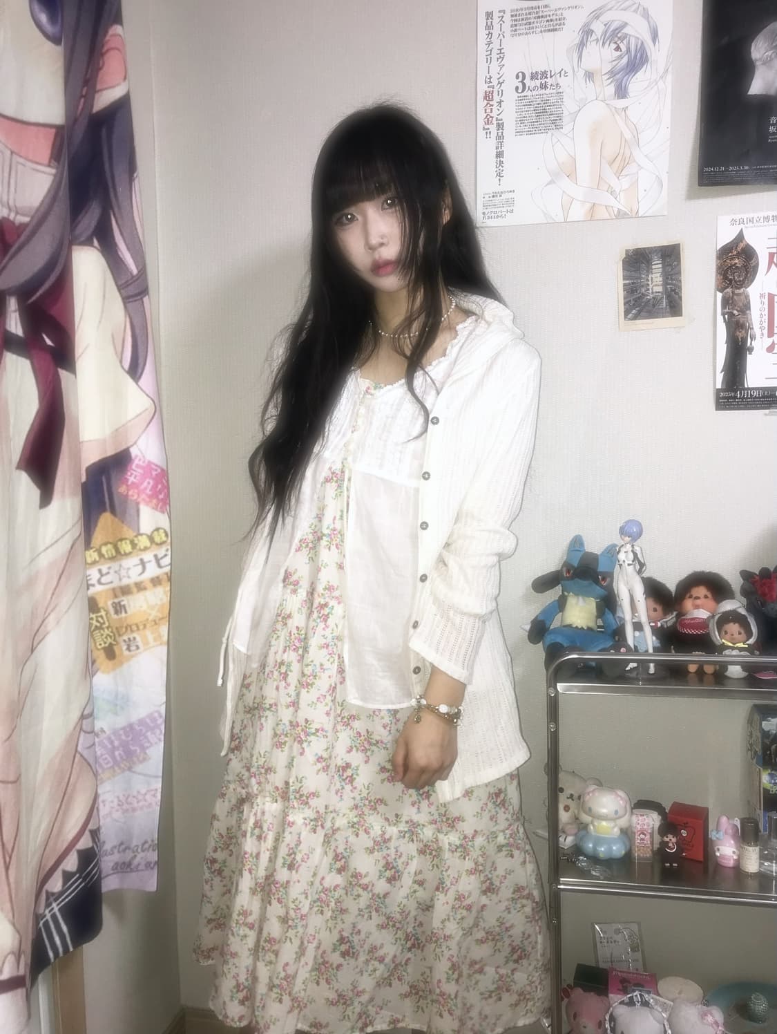 러블리 모리 꽃무늬 코디세트 상품이미지1