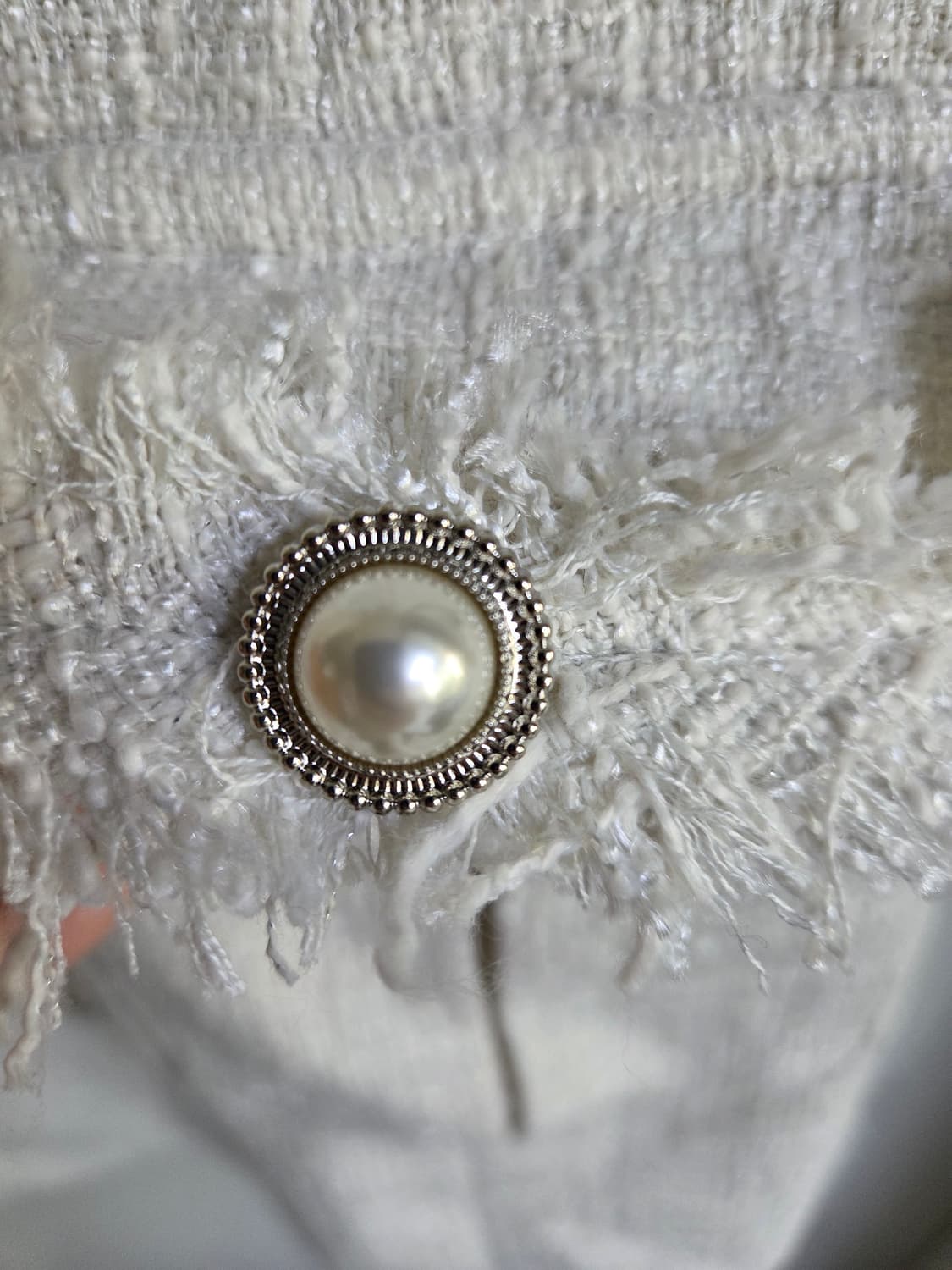 상견례 하객룩  아옳이 로아르 트위드 원피스  상품이미지4