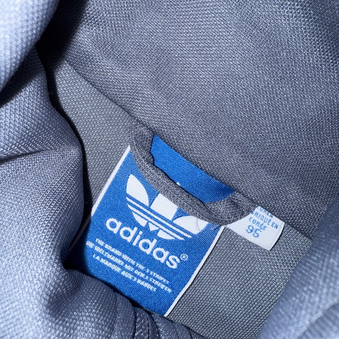 아디다스 유로파 네온 그레이 딱붙핏 져지 95 상품이미지3