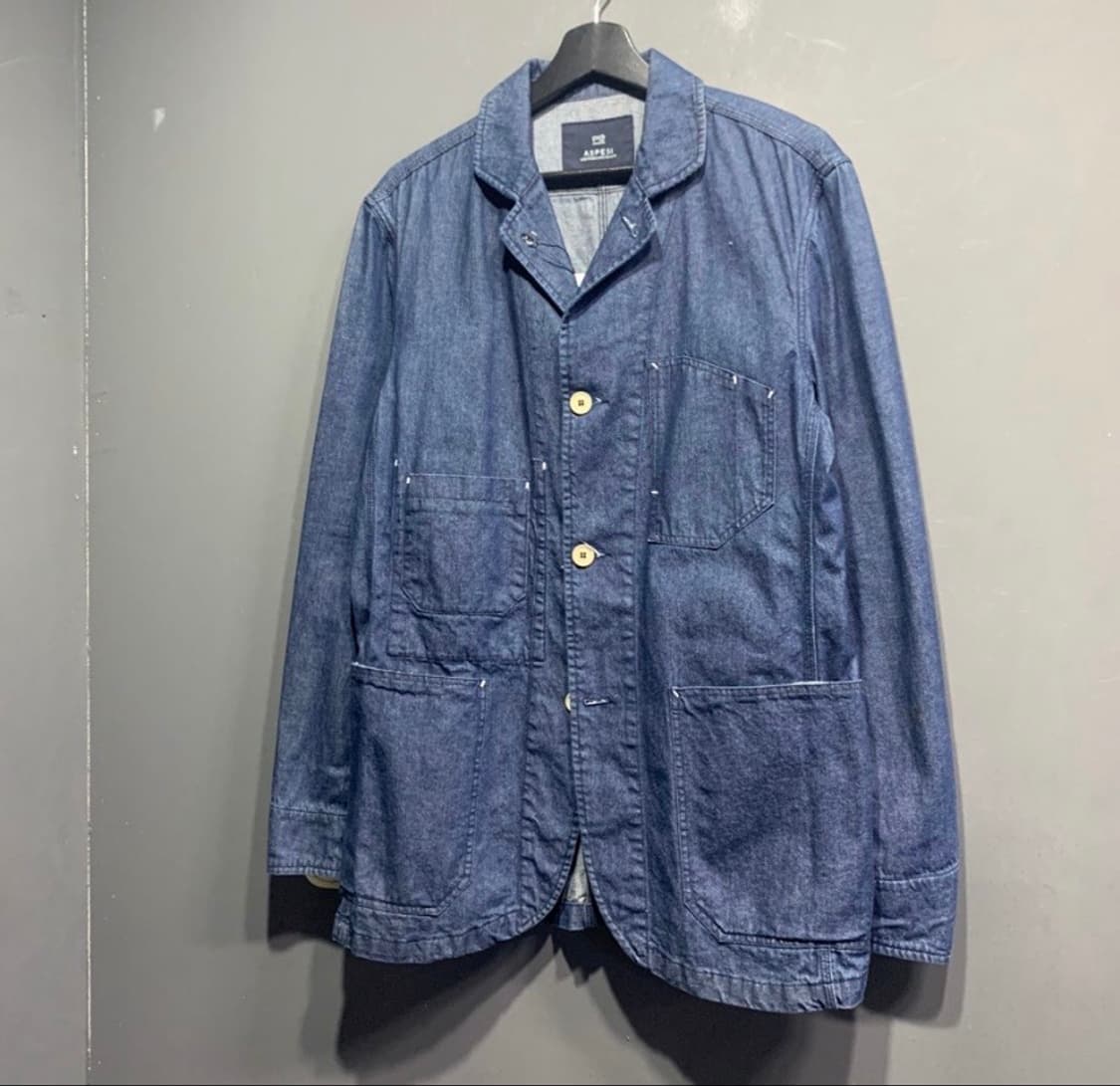 아스페시 데님 블레이져 자켓 상품이미지3