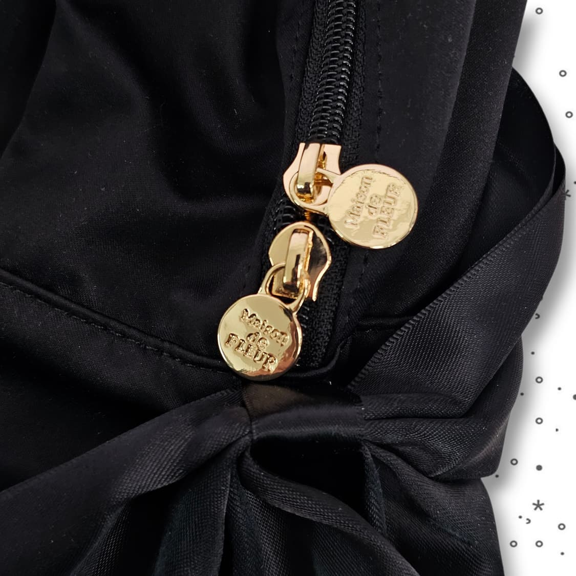 Maison de FLEUR 메종드플뢰르 리본 새틴 캐리온 백 상품이미지10