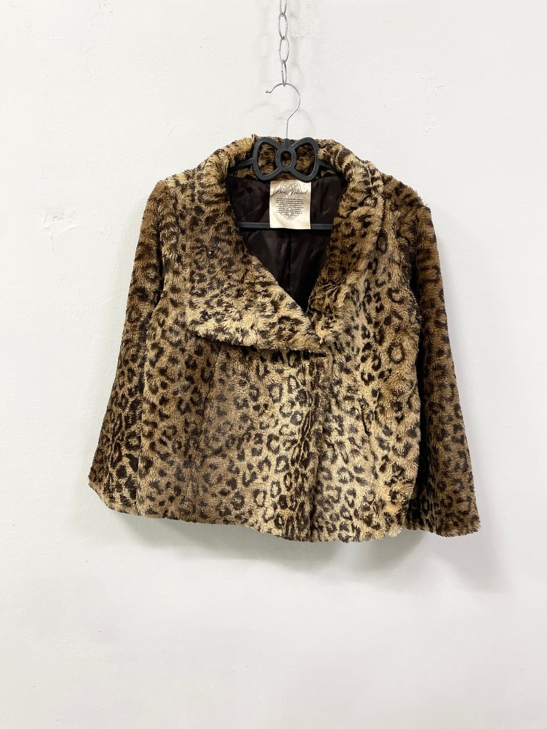 [BOU JELOUD] 오네갸루 레오파드 퍼 자켓 상품이미지6