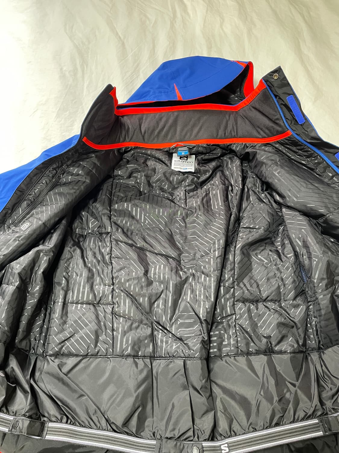 살로몬 스키복 상의 M 블루 새제품 상품이미지5