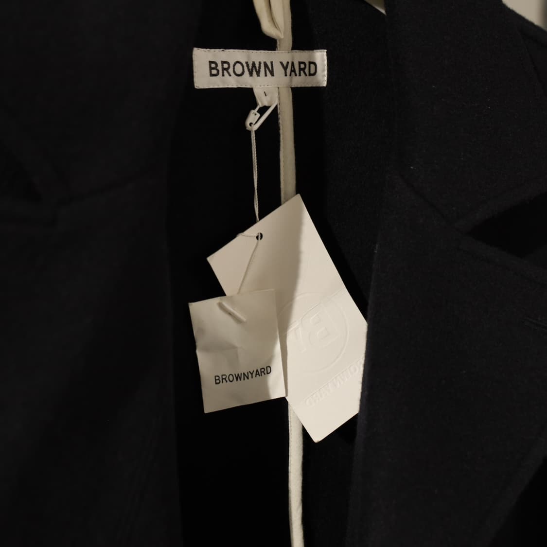 브라운야드 17FW 더블 코트 데드스탁 (택포함) 상품이미지7