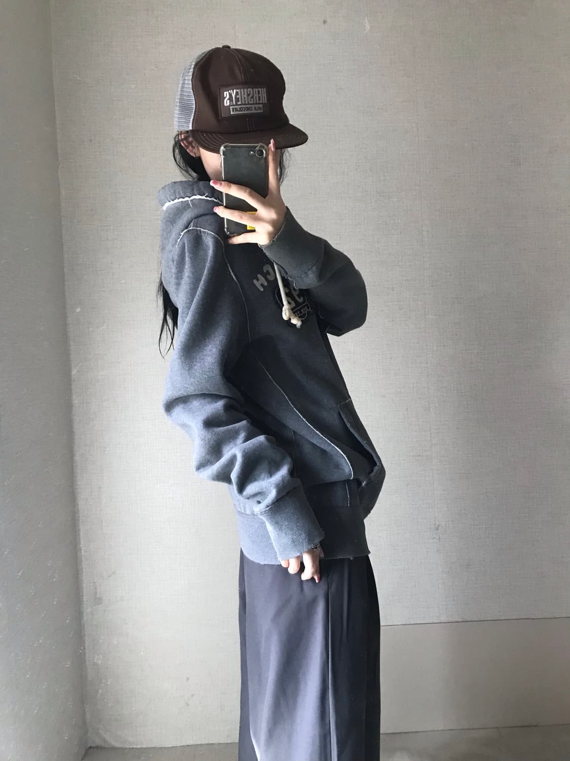 아베크롬비 그레이 후드집업 상품이미지2
