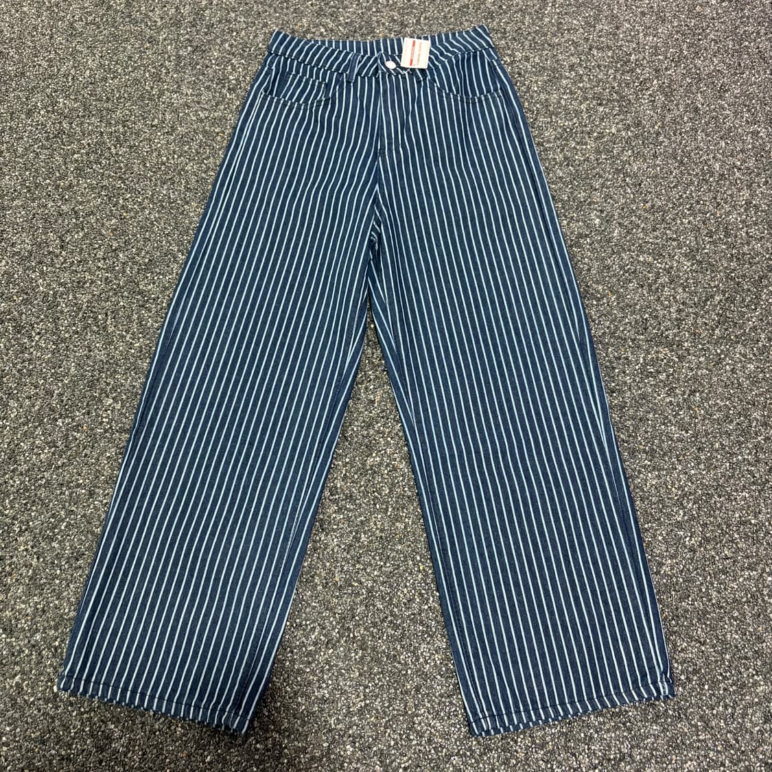 빈티지 스트라이프 와이드 팬츠 B4094 상품이미지3