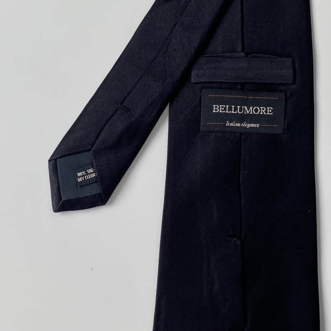 BELLUMORE 블랙 100실크넥타이 상품이미지7